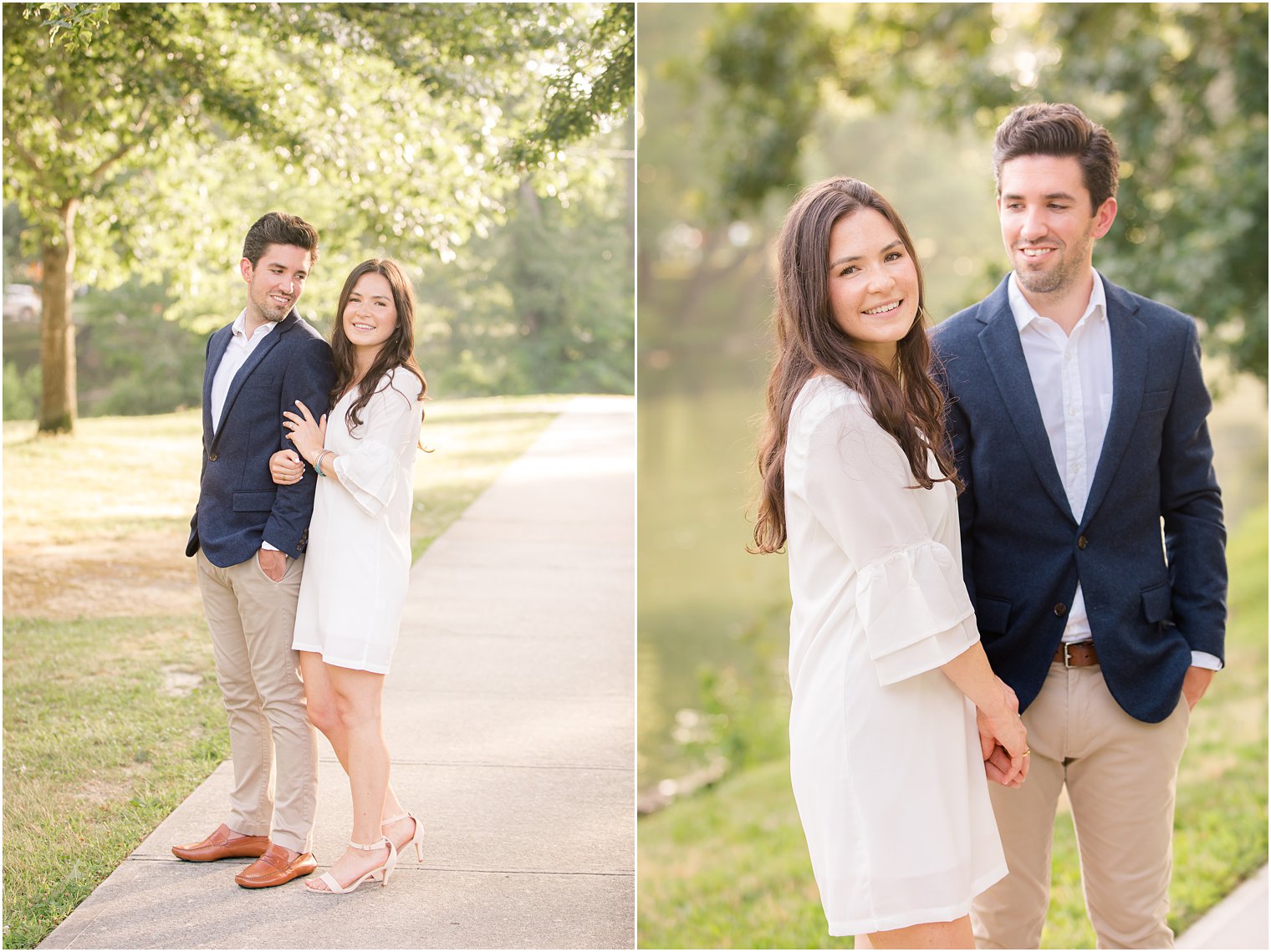 classic New Jersey engagement portraits with Idalia Photography