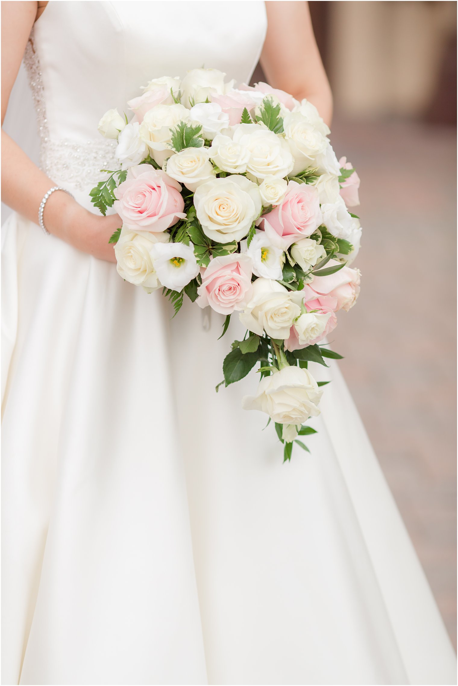 Teardrop bouquet by Blooming Brides Florist