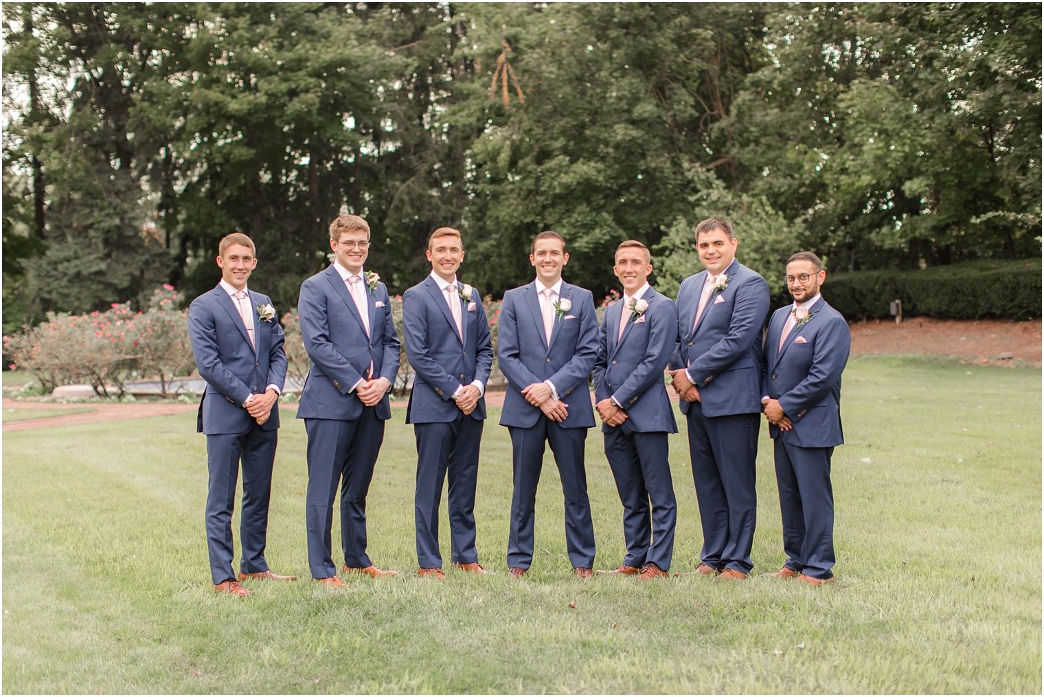 Groomsmen at The Manor 