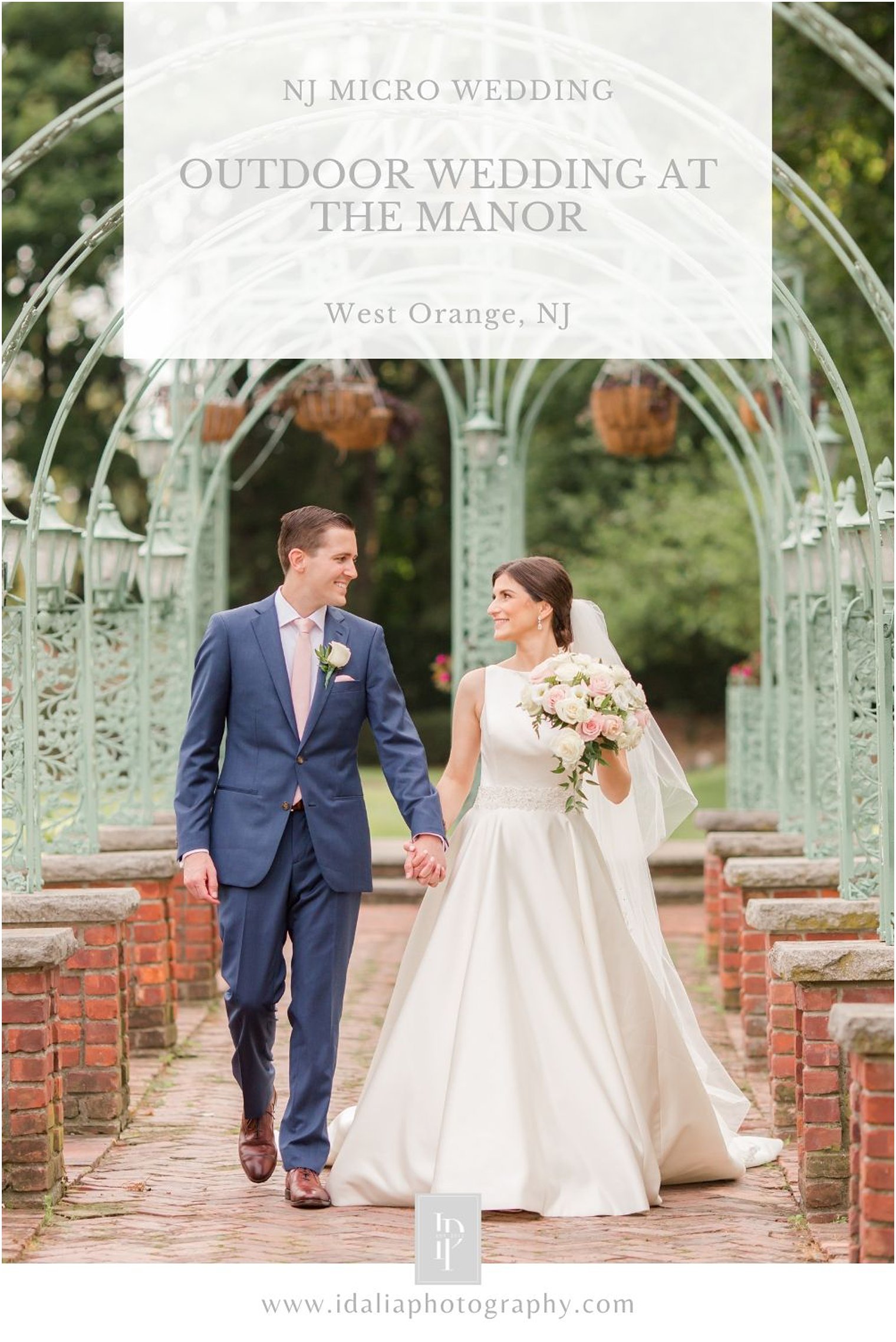 Micro wedding at The Manor in West Orange NJ