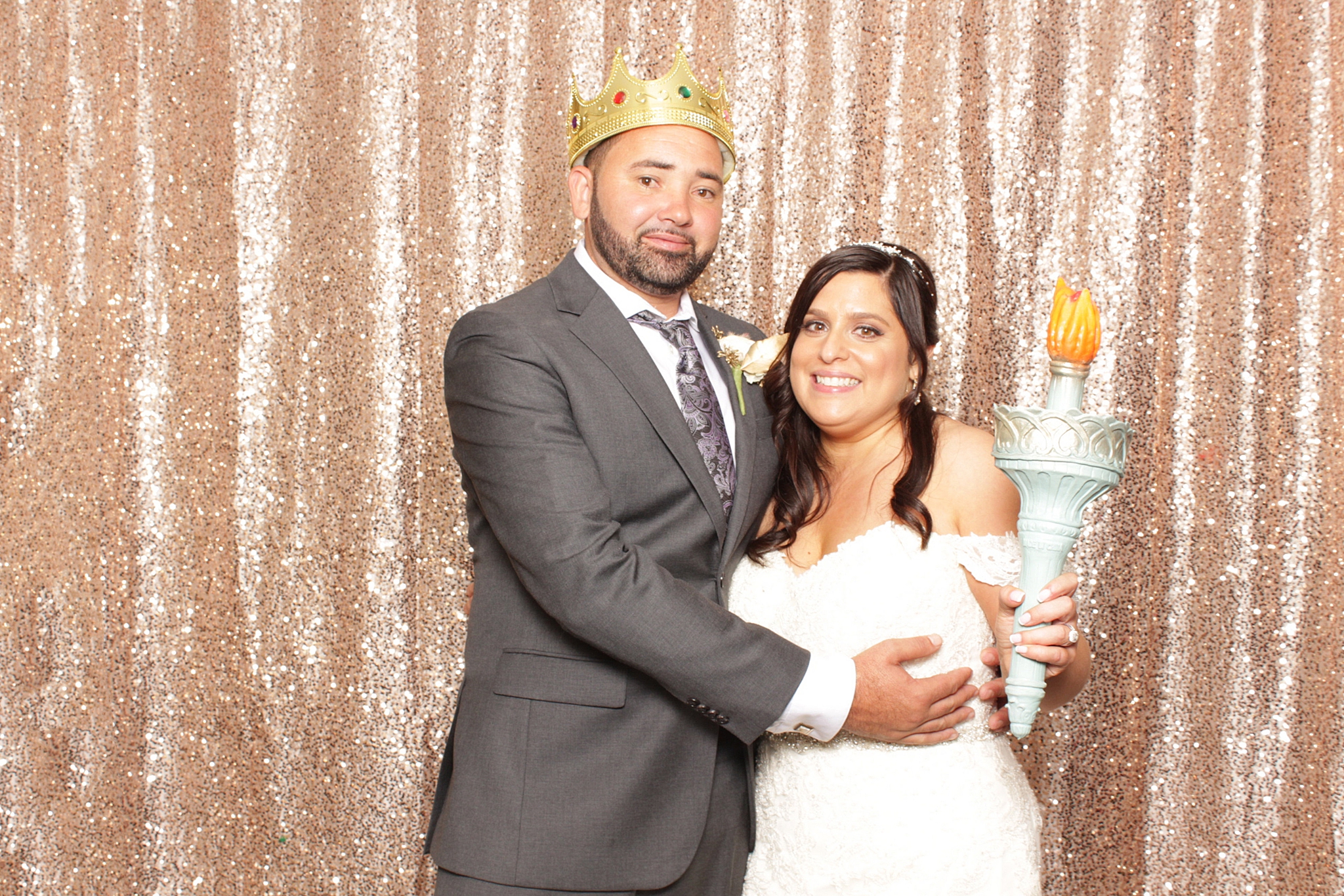 Idalia Photography photo booth at Clarks Landing Yacht Club wedding