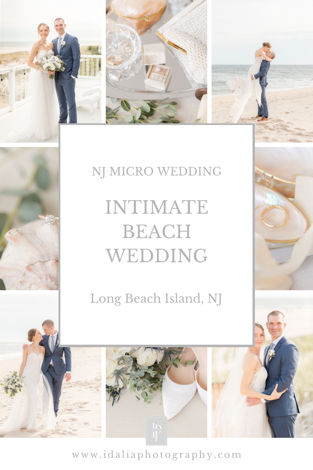 Long Island Beach Wedding with Idalia Photography