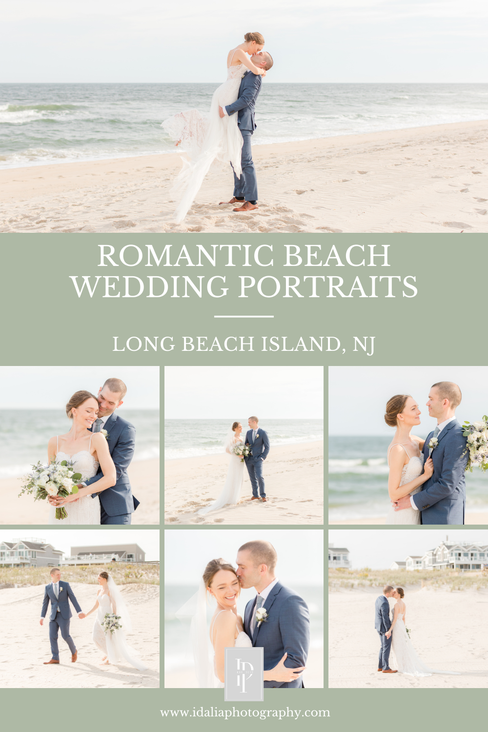 Long Island Beach Wedding with Idalia Photography
