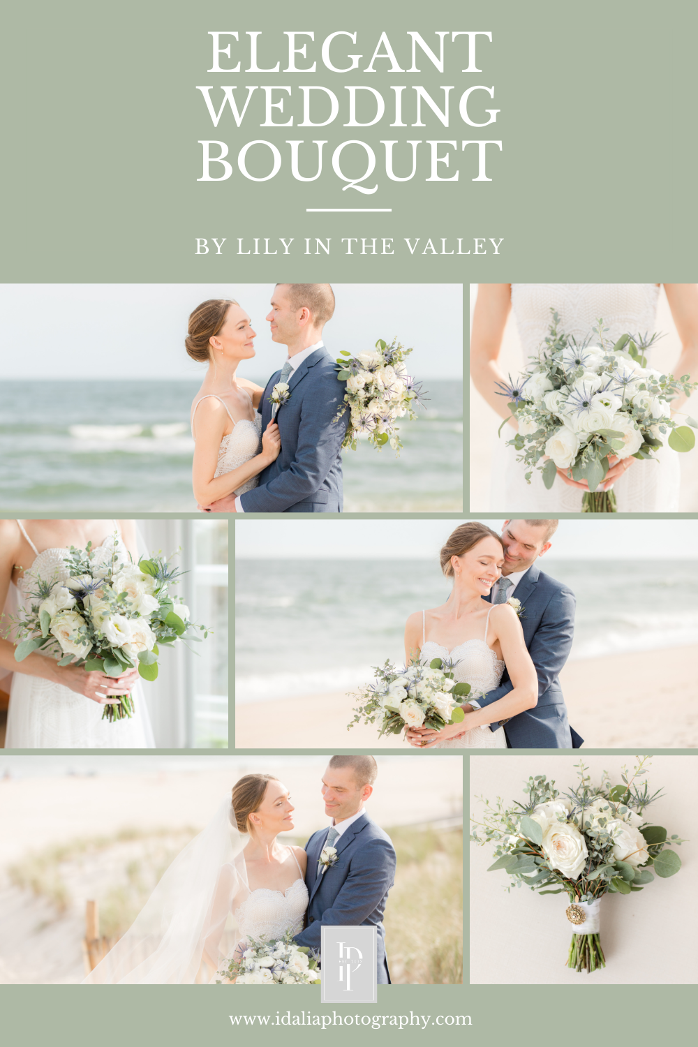 Long Island Beach Wedding with Idalia Photography