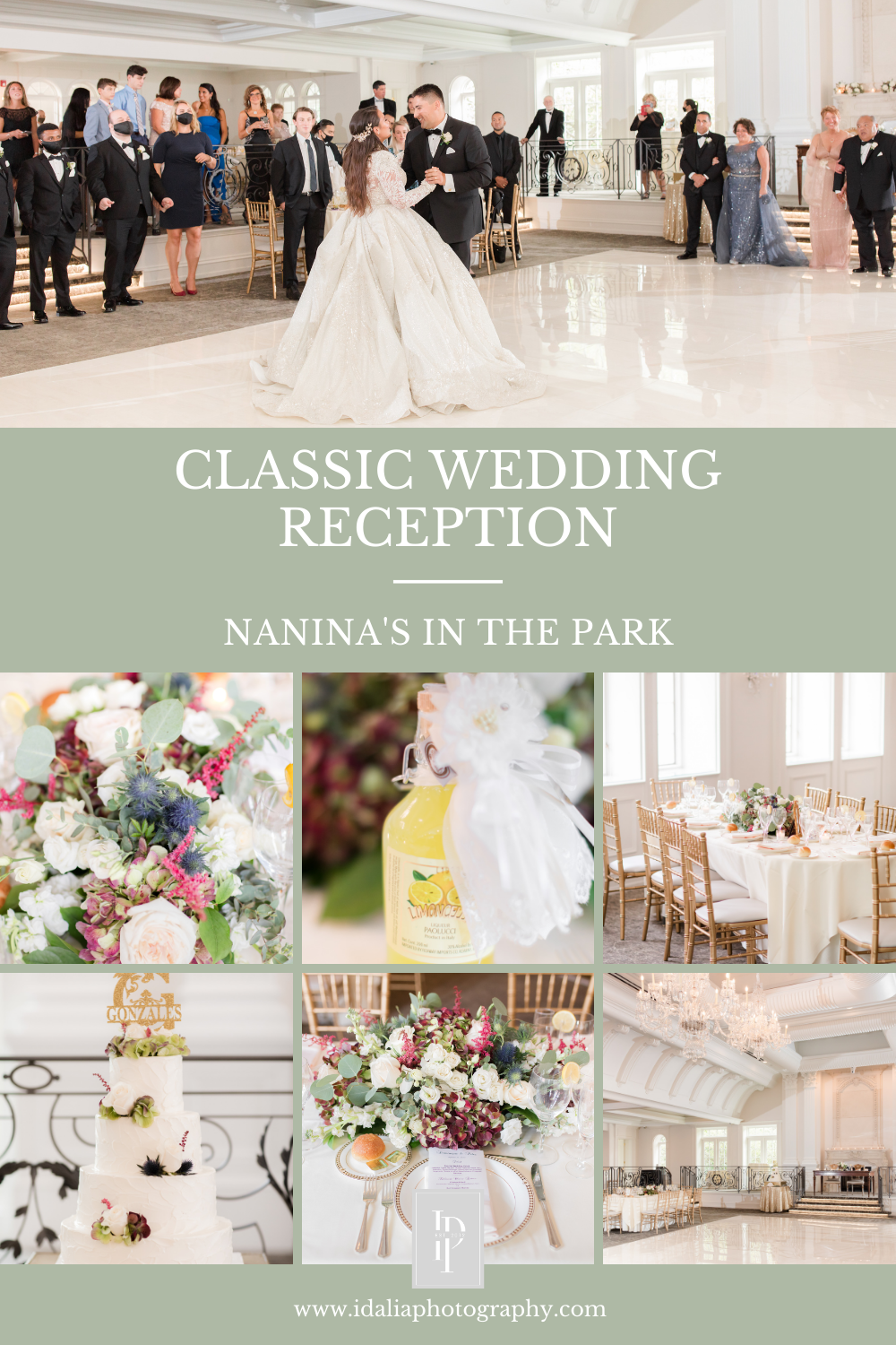 Fall wedding at Nanina's in the Park