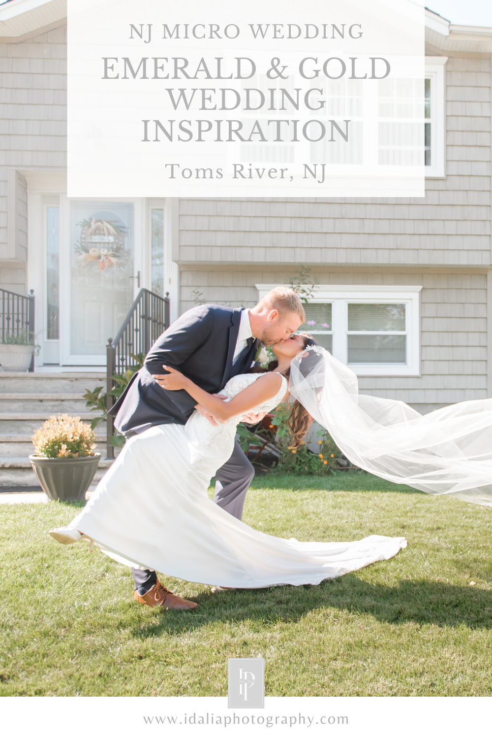 Backyard Toms River wedding in New Jersey