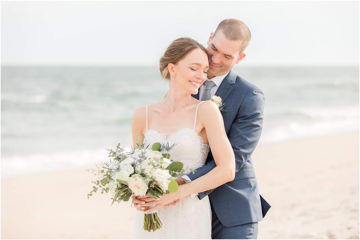 Long Beach Island wedding portraits 