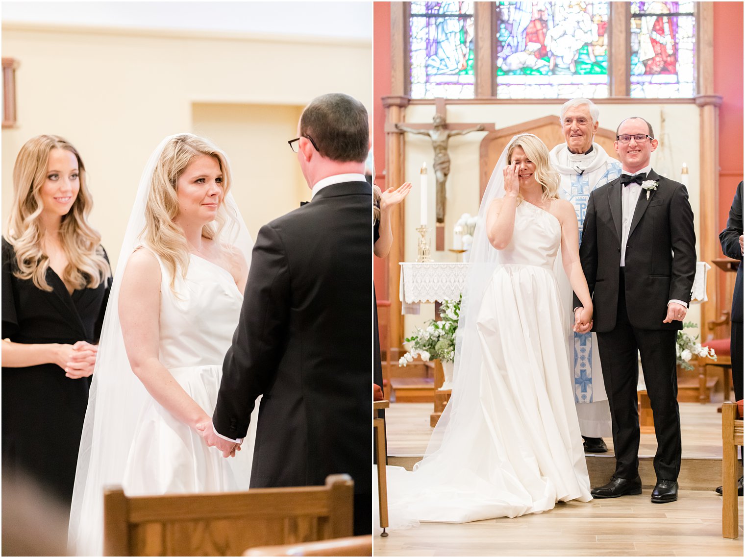 traditional church wedding in New Jersey