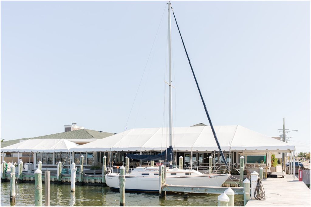 Mantoloking Yacht Club Wedding NJ Wedding Photographer
