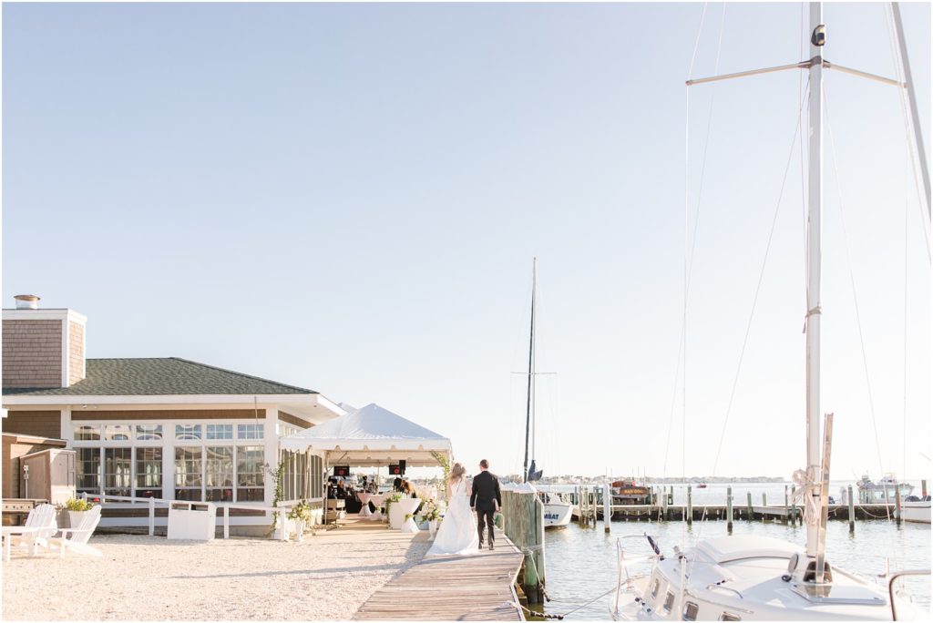 Mantoloking Yacht Club Wedding NJ Wedding Photographer