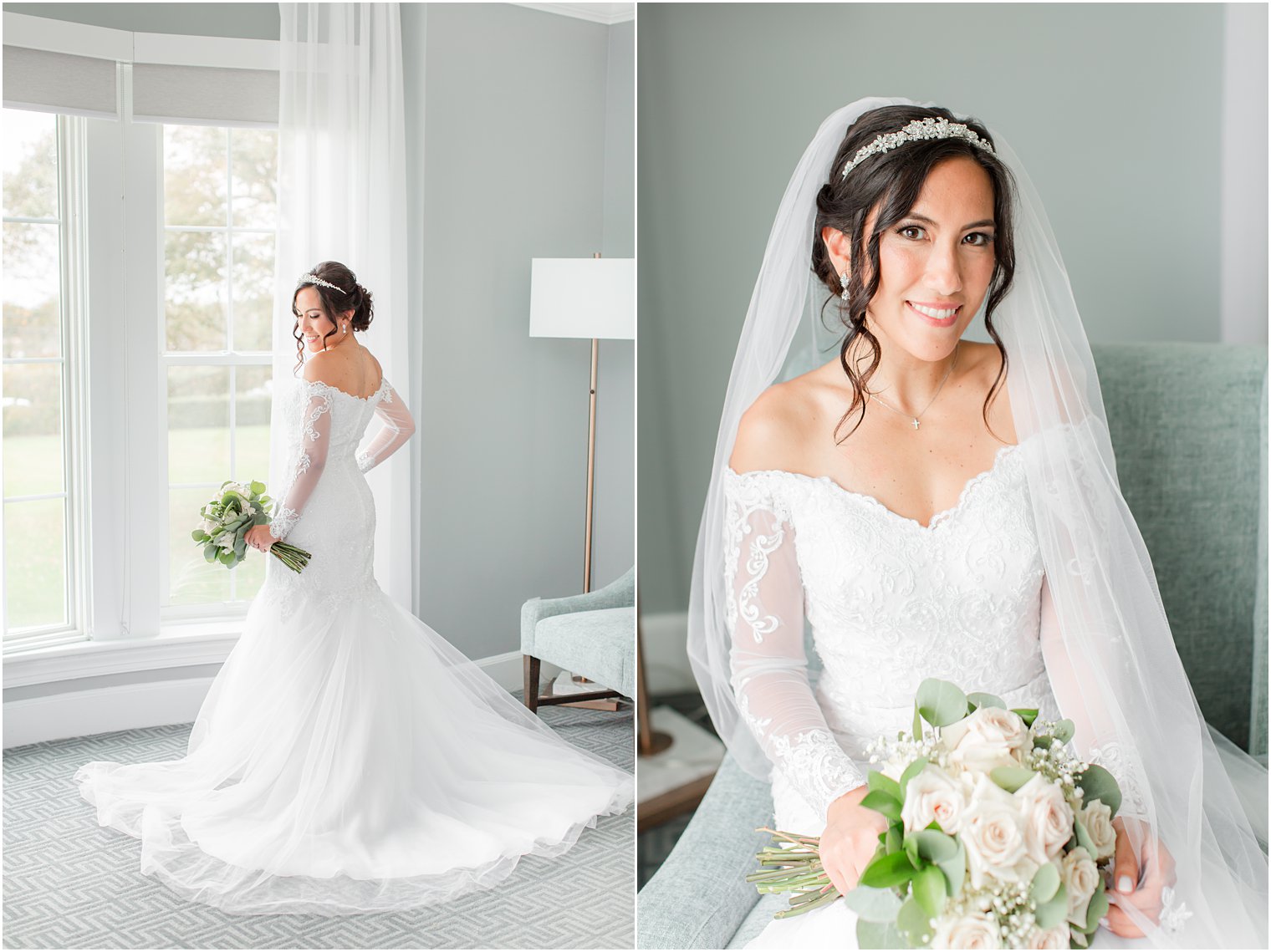 classic bridal portraits in Galloway NJ