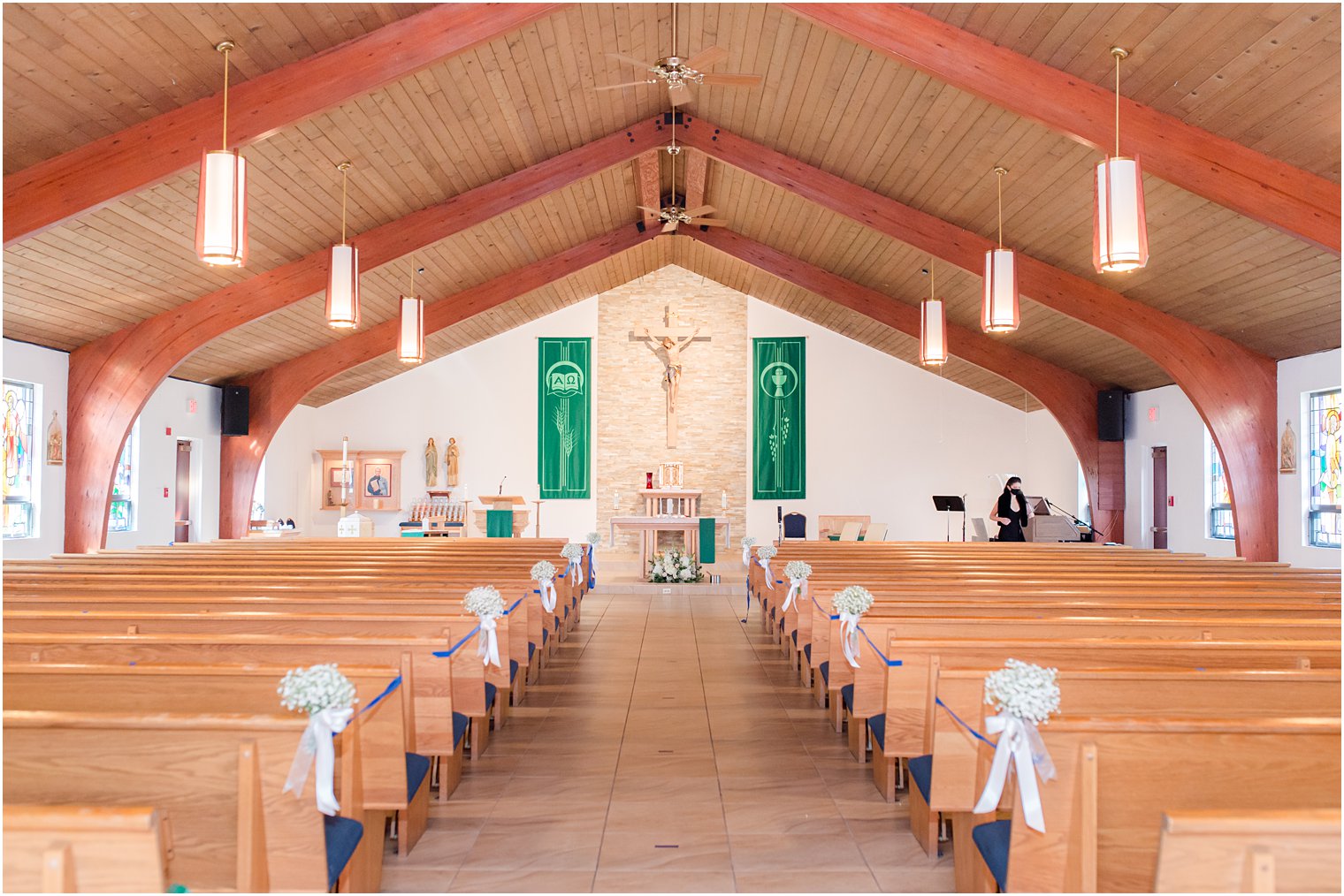 traditional church wedding in New Jersey