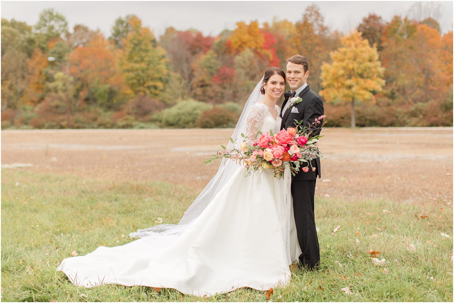 The Conservatory at the Sussex County Fairgrounds wedding portraits of bride and groom