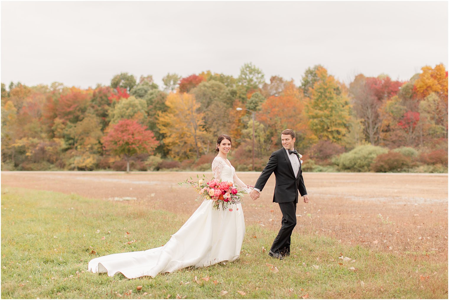 fall Conservatory at the Sussex County Fairgrounds wedding portraits