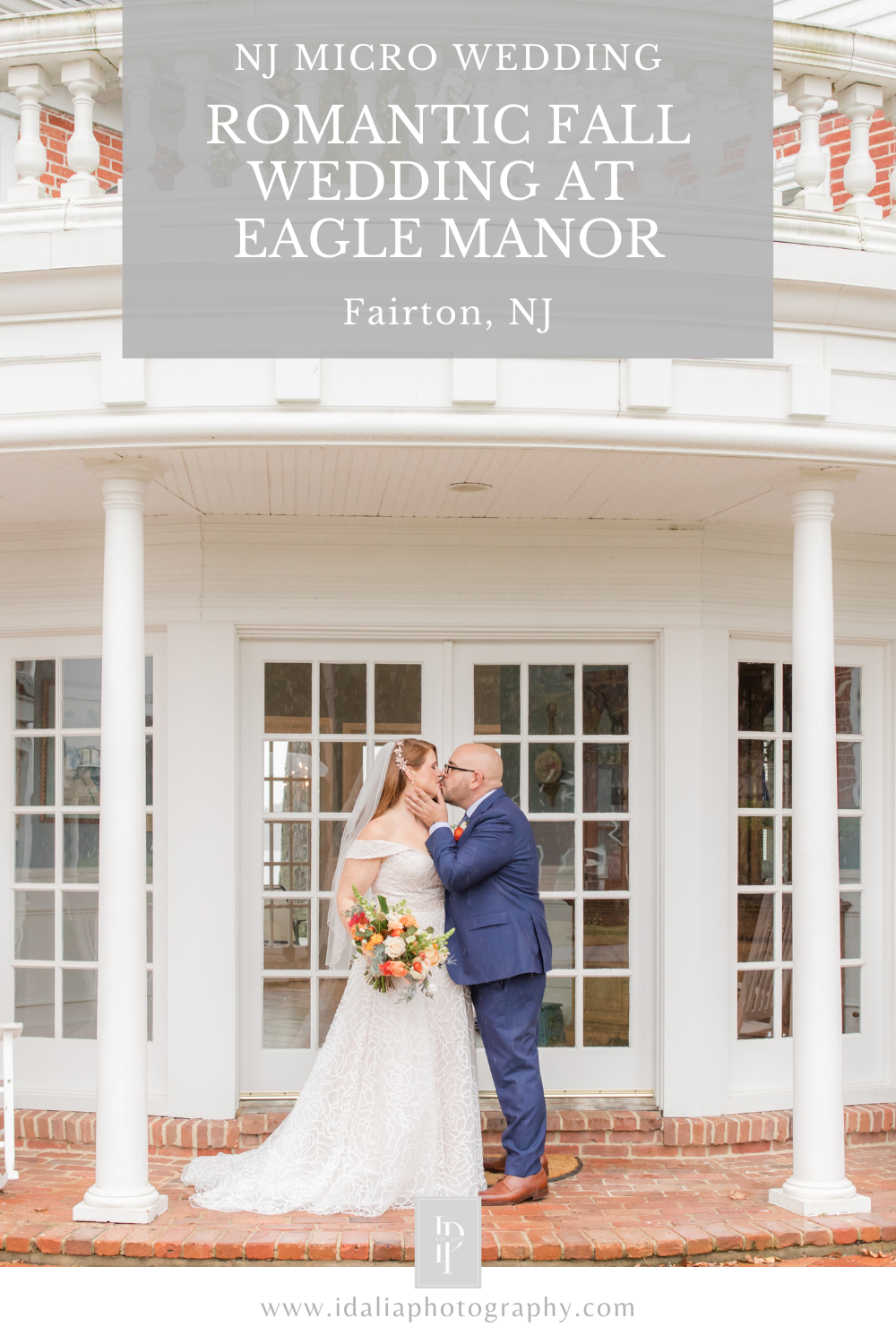 Eagle Manor wedding photographed by NJ wedding photographer Idalia Photography