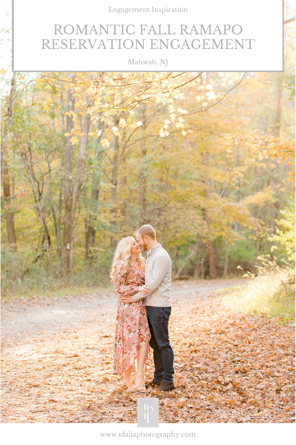 NJ Engagement session photographed by Idalia Photography