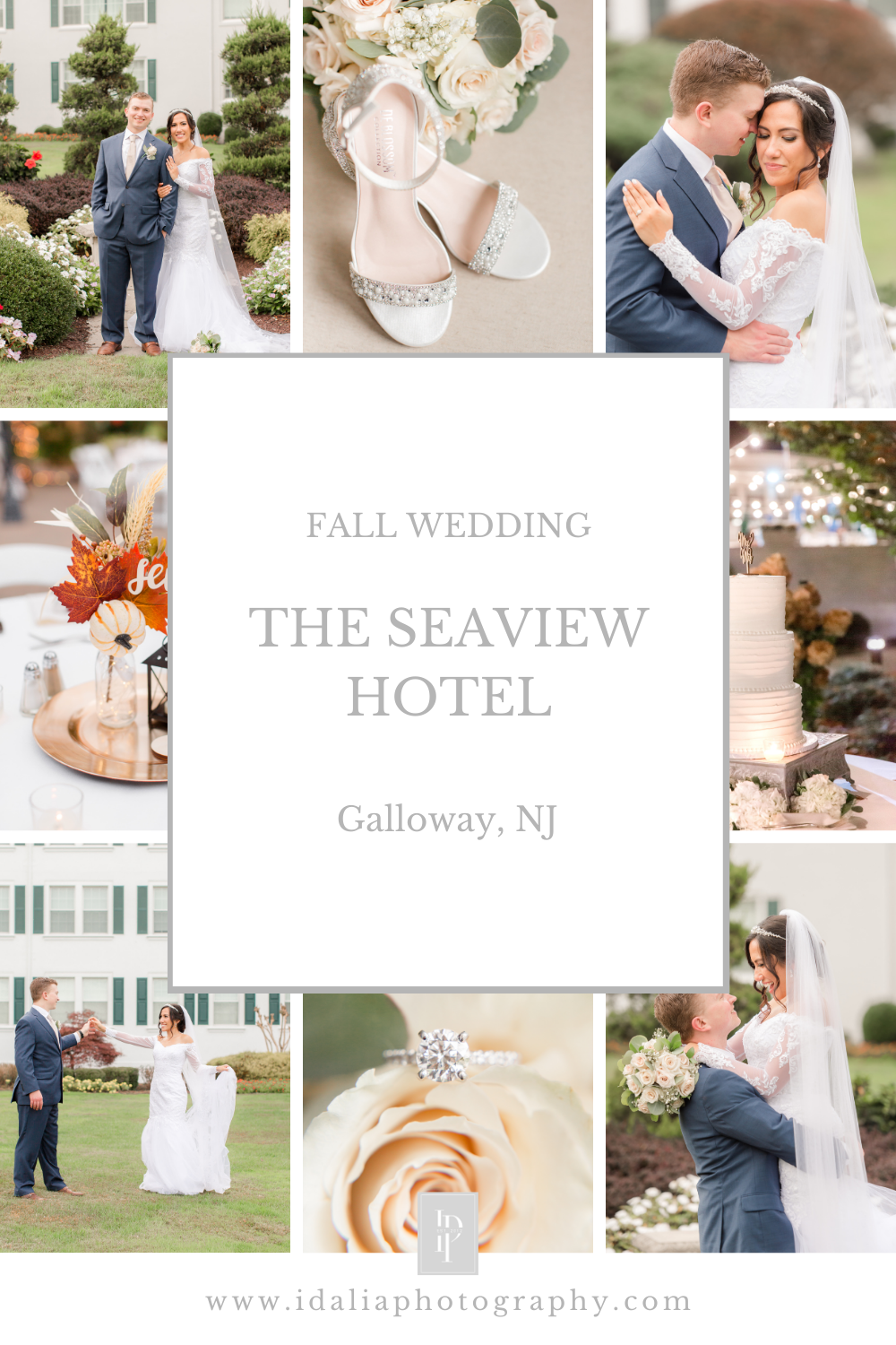 Seaview Hotel wedding photos by Idalia Photography