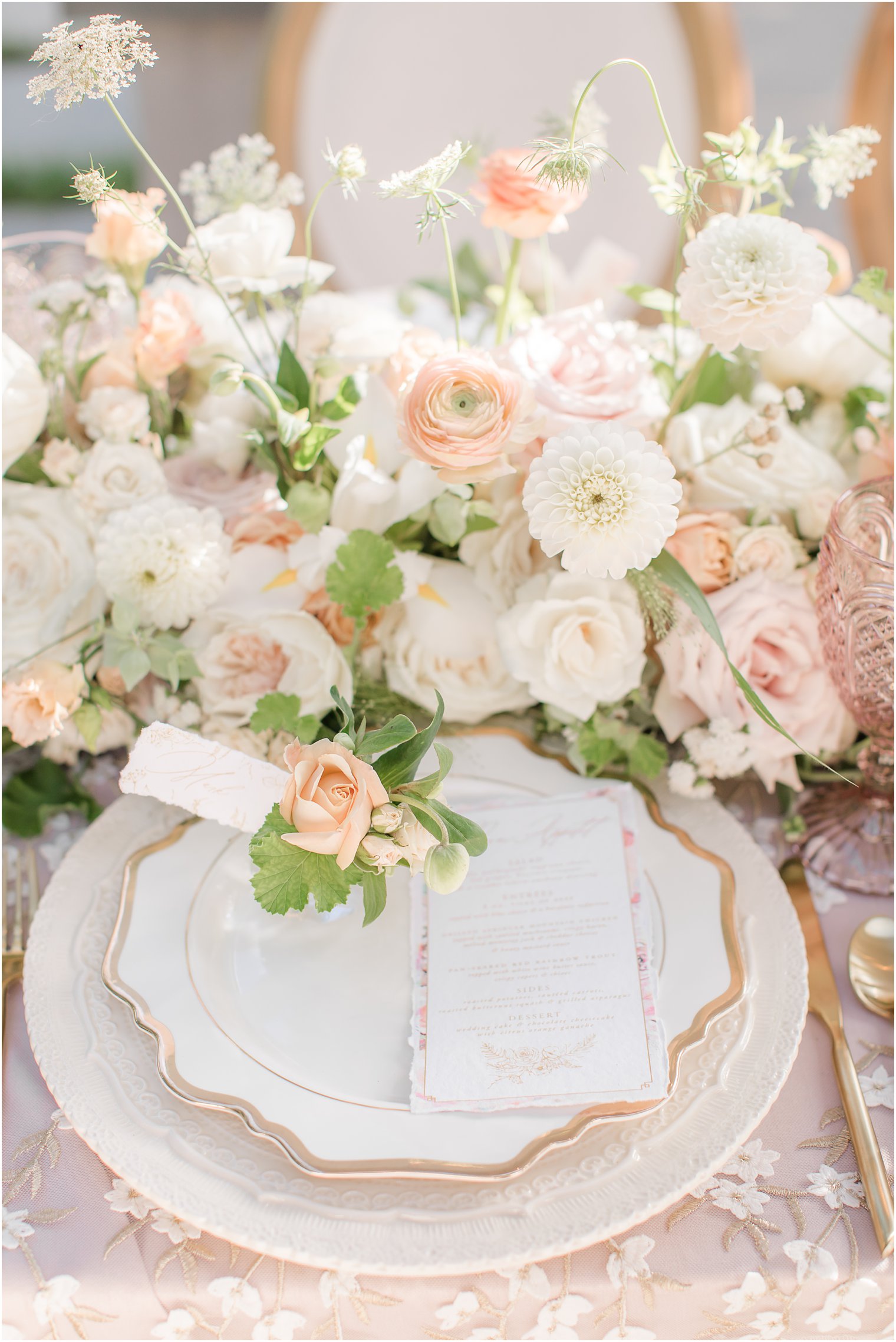 Tablescape rentals by Lovely Luxe Rentals at Park Chateau Estate and Gardens in East Brunswick, NJ