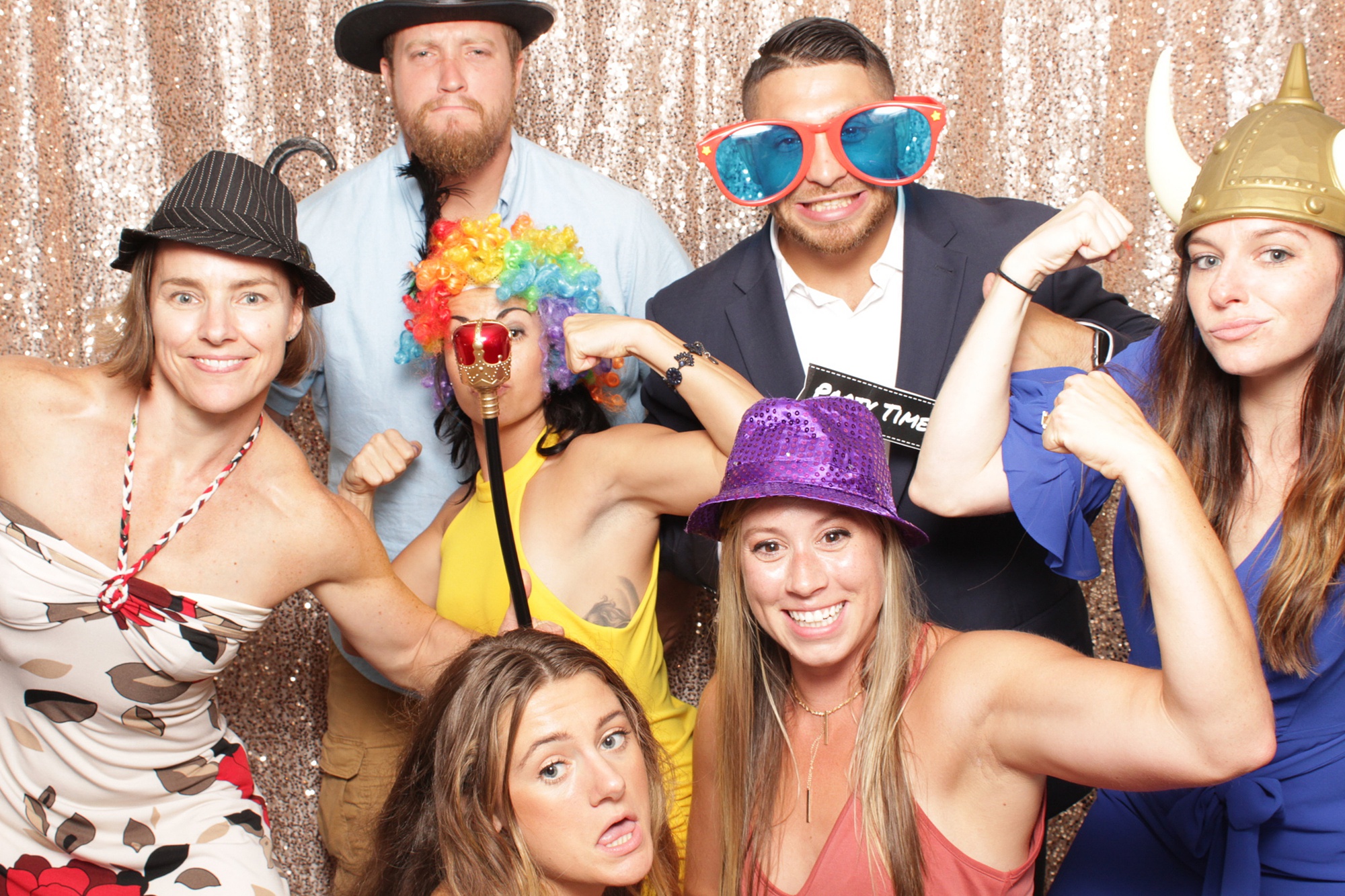 New Jersey photo booth fun at Brant Beach Yacht Club