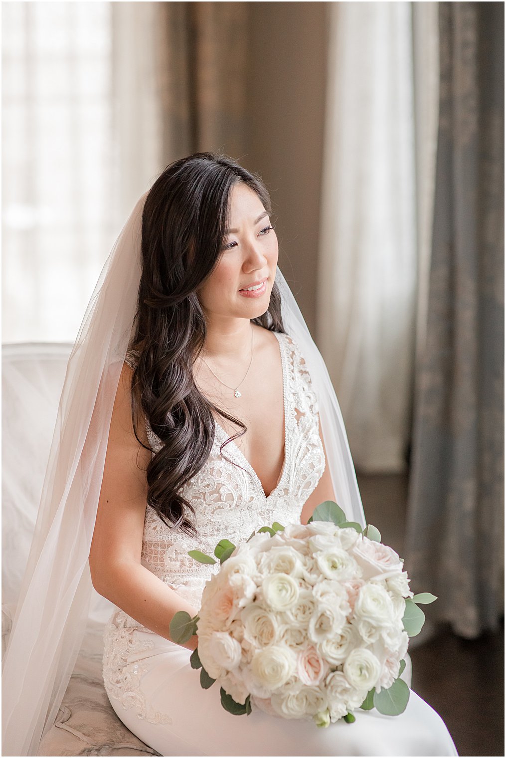 Bridal portrait at Park Chateau Estate