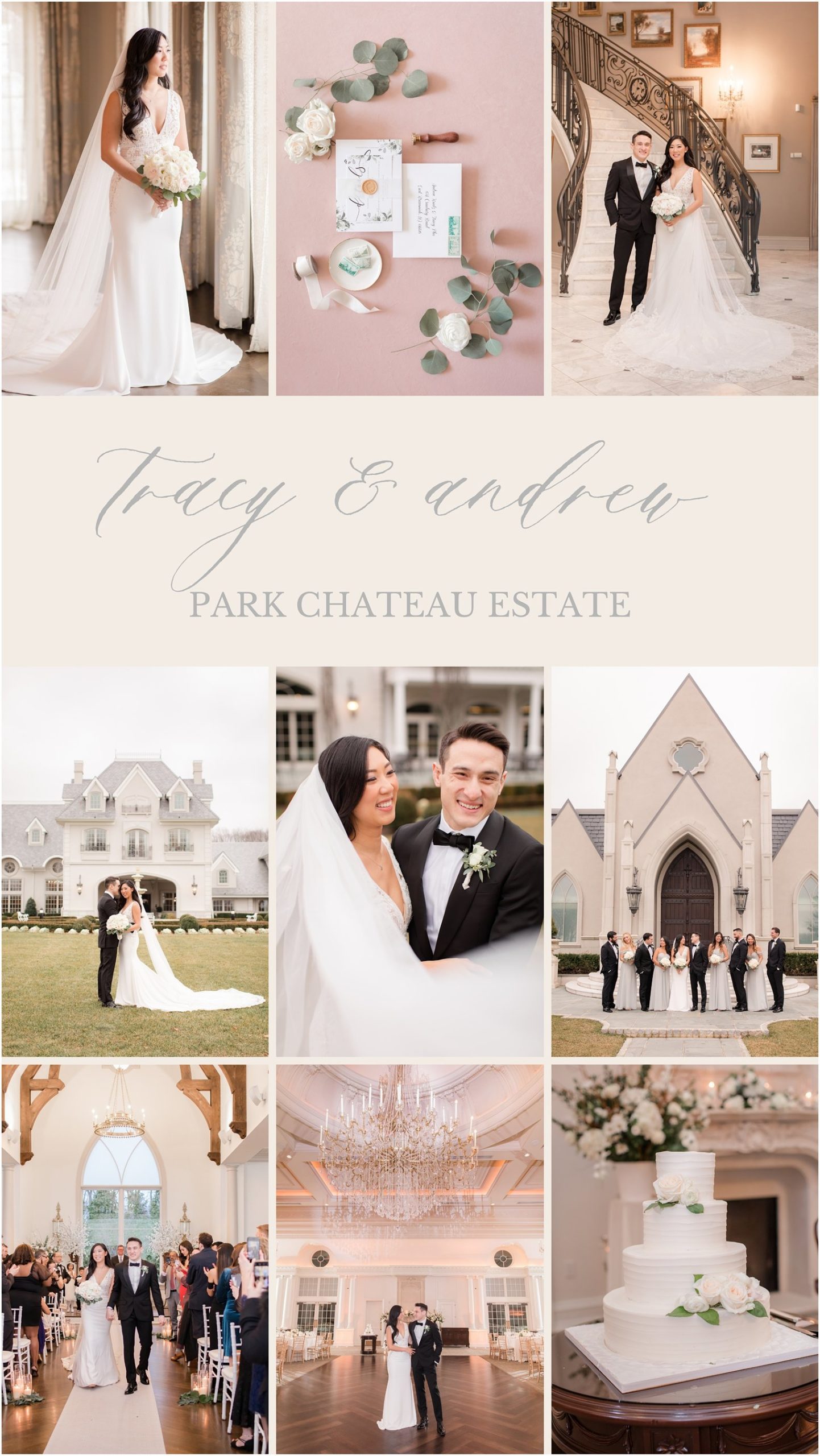 Winter wedding at Park Chateau Estate