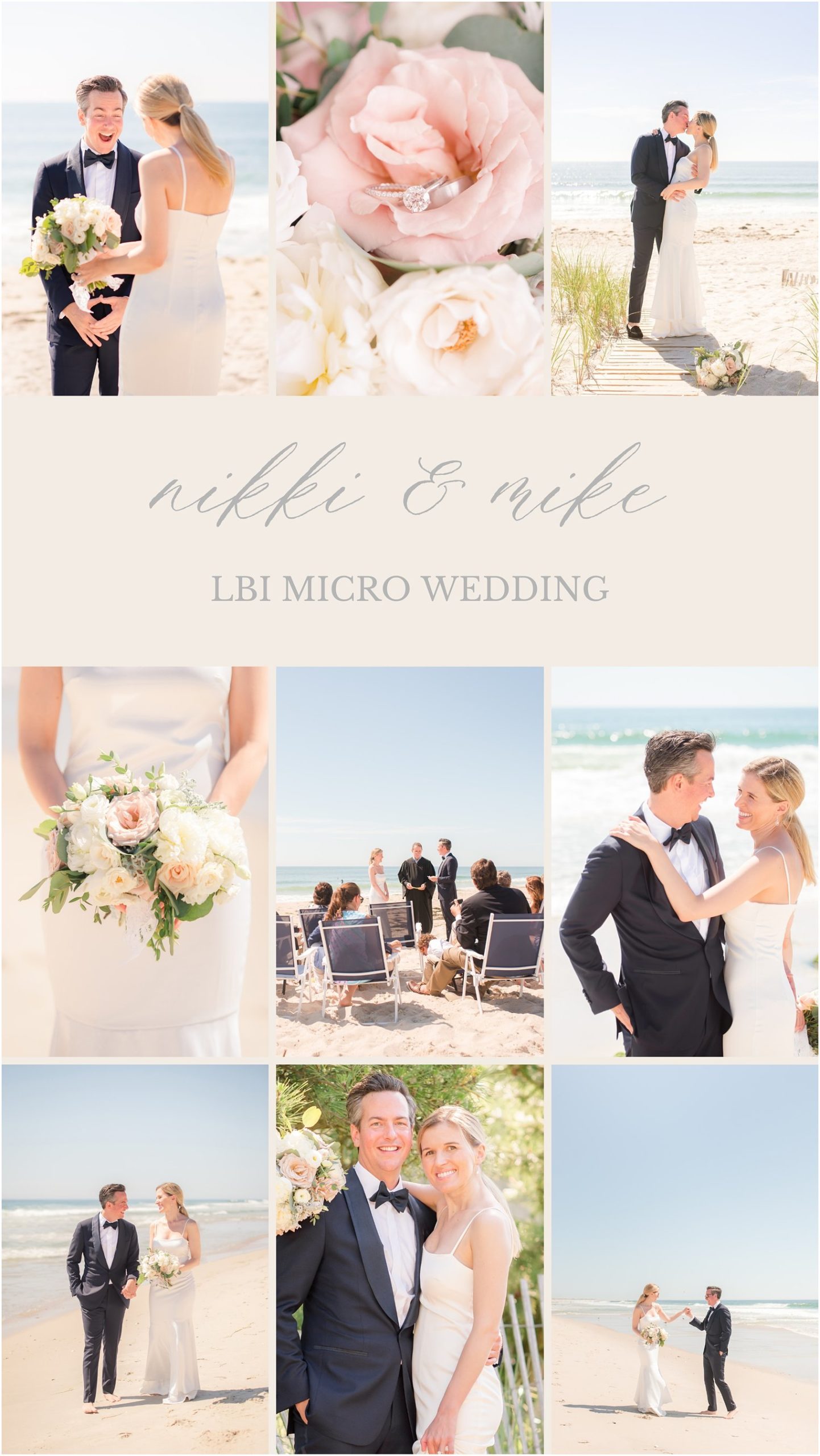 LBI Micro Wedding on the Beach