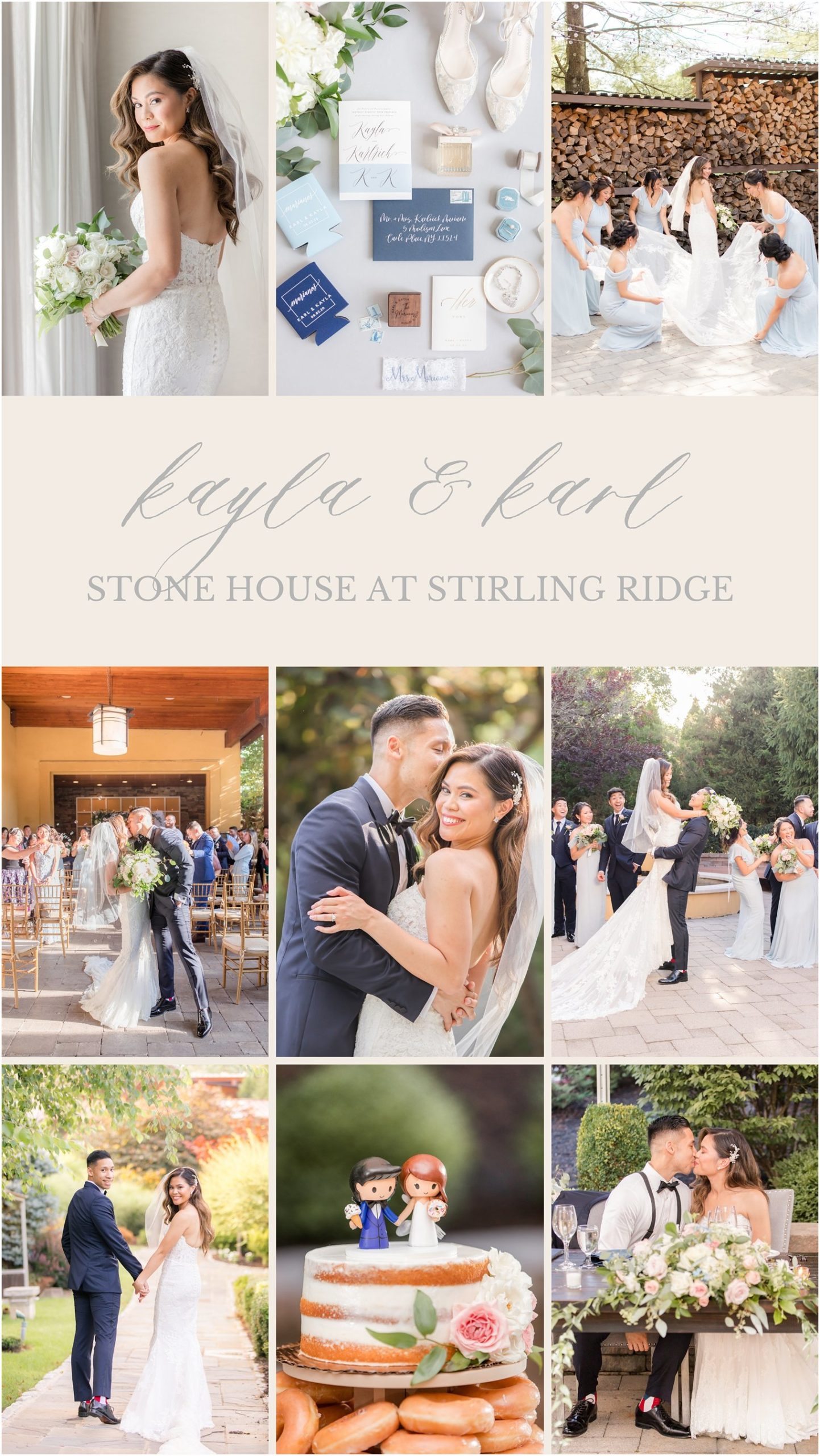 Micro wedding at The Stone House at Stirling Ridge