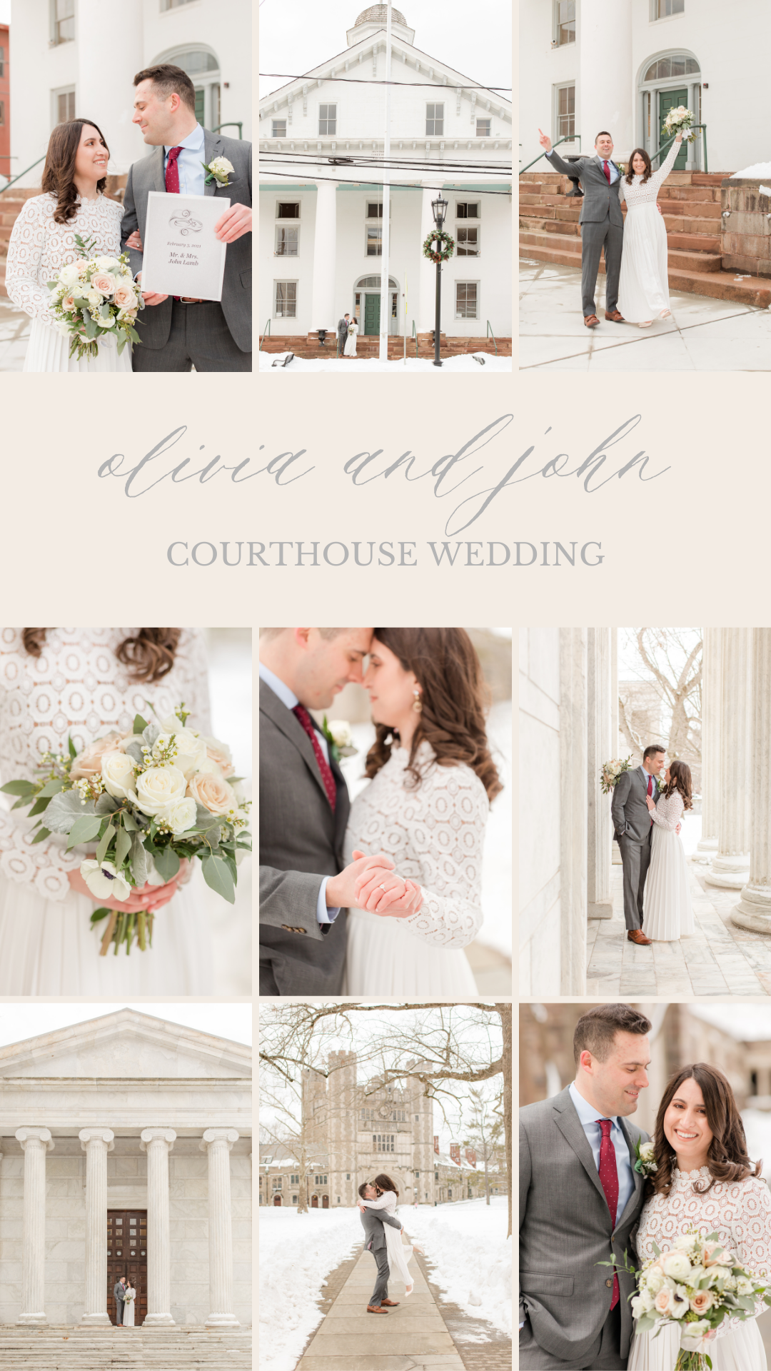 NJ Courthouse Wedding