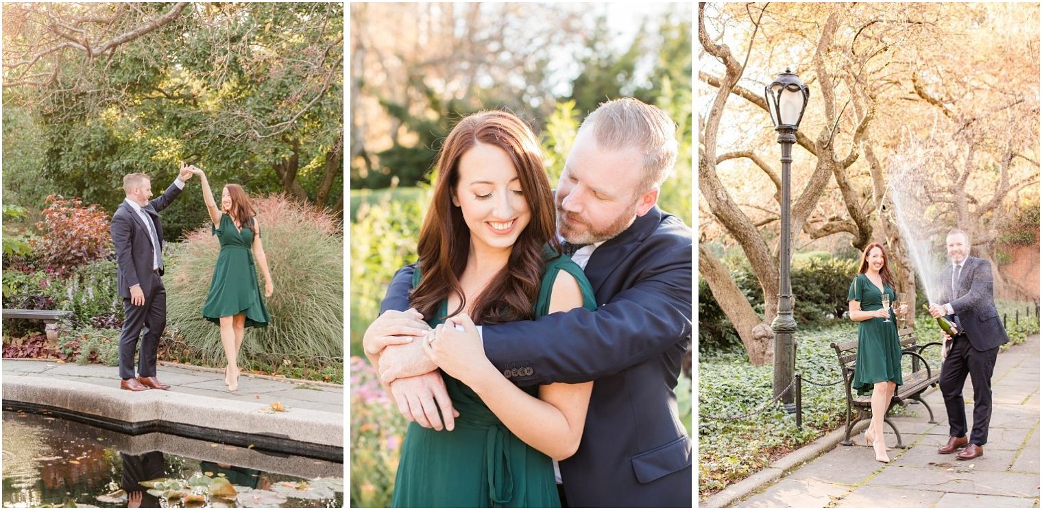 Central Park Conservatory Garden Engagement