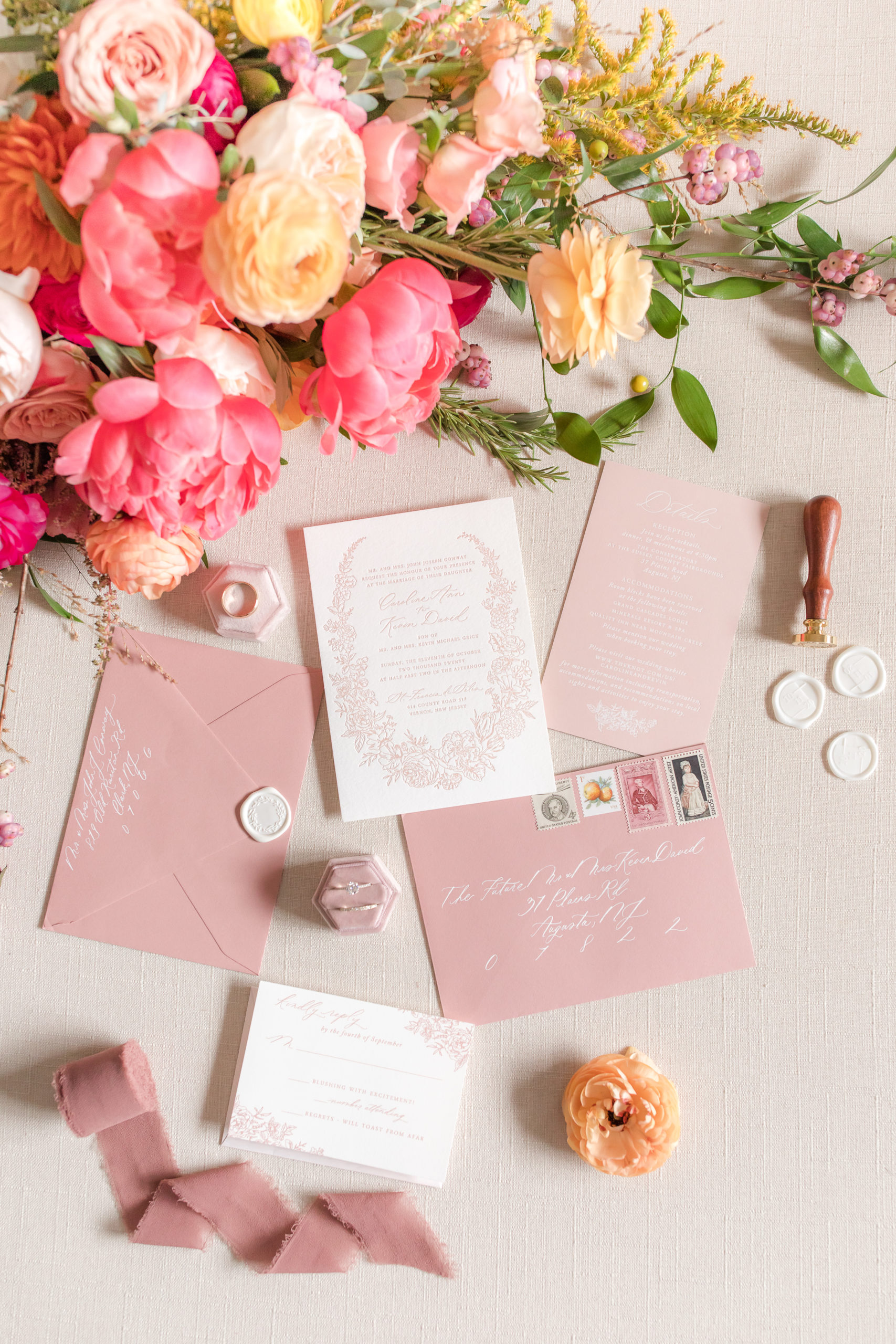 7 NJ stationers and calligraphers shared by Idalia Photography 