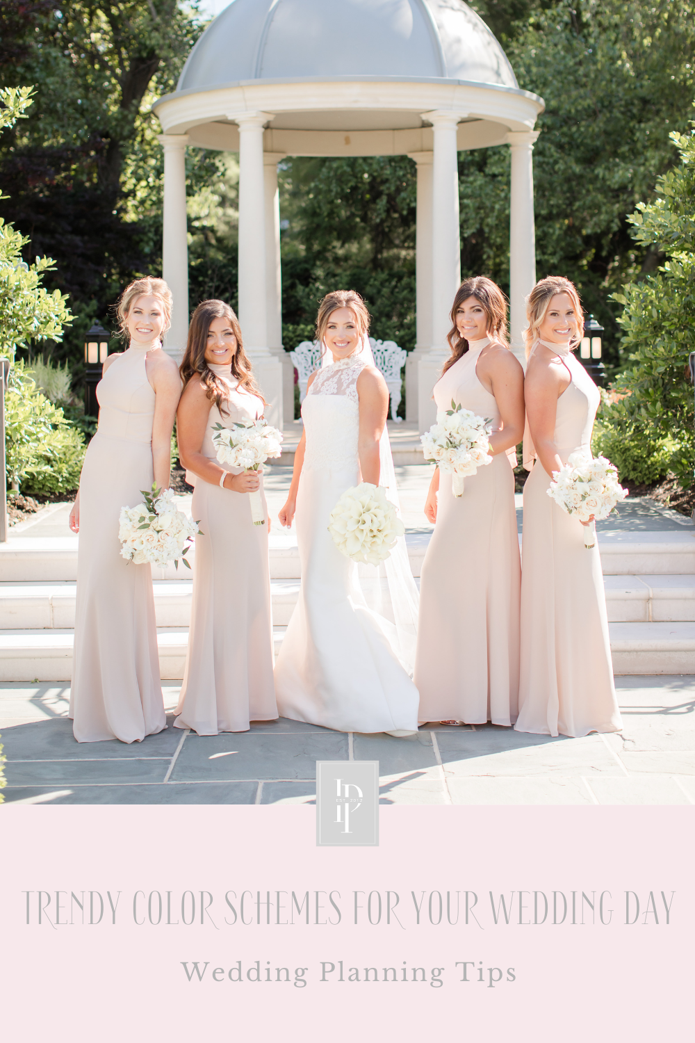 Trendy wedding colors for each season shared by guest blogger from Zola for New Jersey wedding photographer Idalia Photography