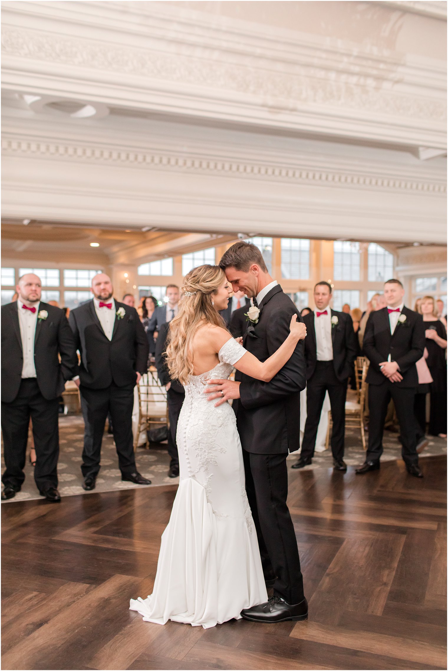 Spring Park Savoy Estate wedding reception first dance for bride and groom