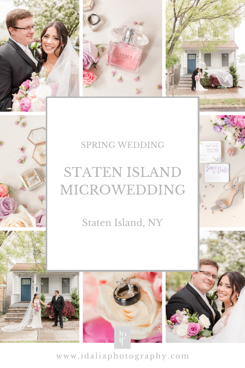 romantic spring Staten Island NY microwedding inspiration 