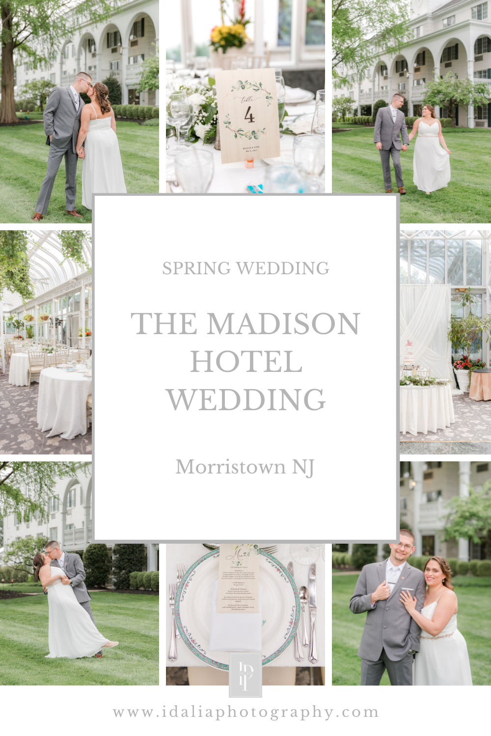 spring wedding at The Madison Hotel in Morristown NJ