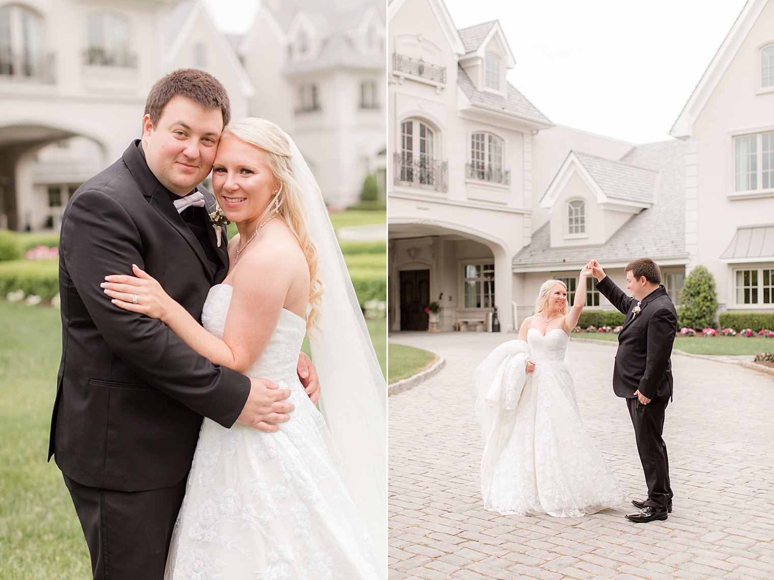 New Brunswick NJ wedding portraits of bride and groom