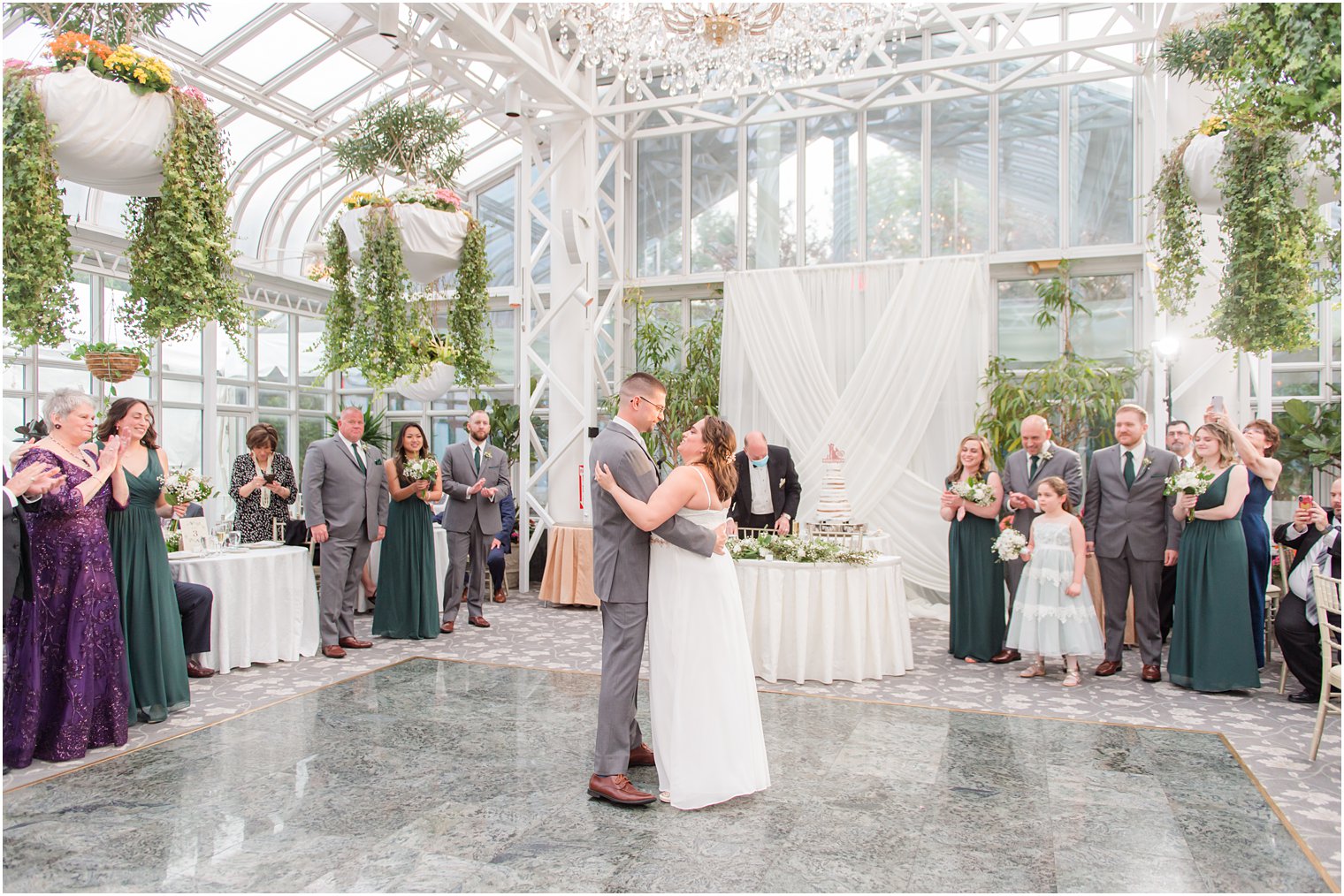 New Jersey wedding reception first dance at The Madison Hotel