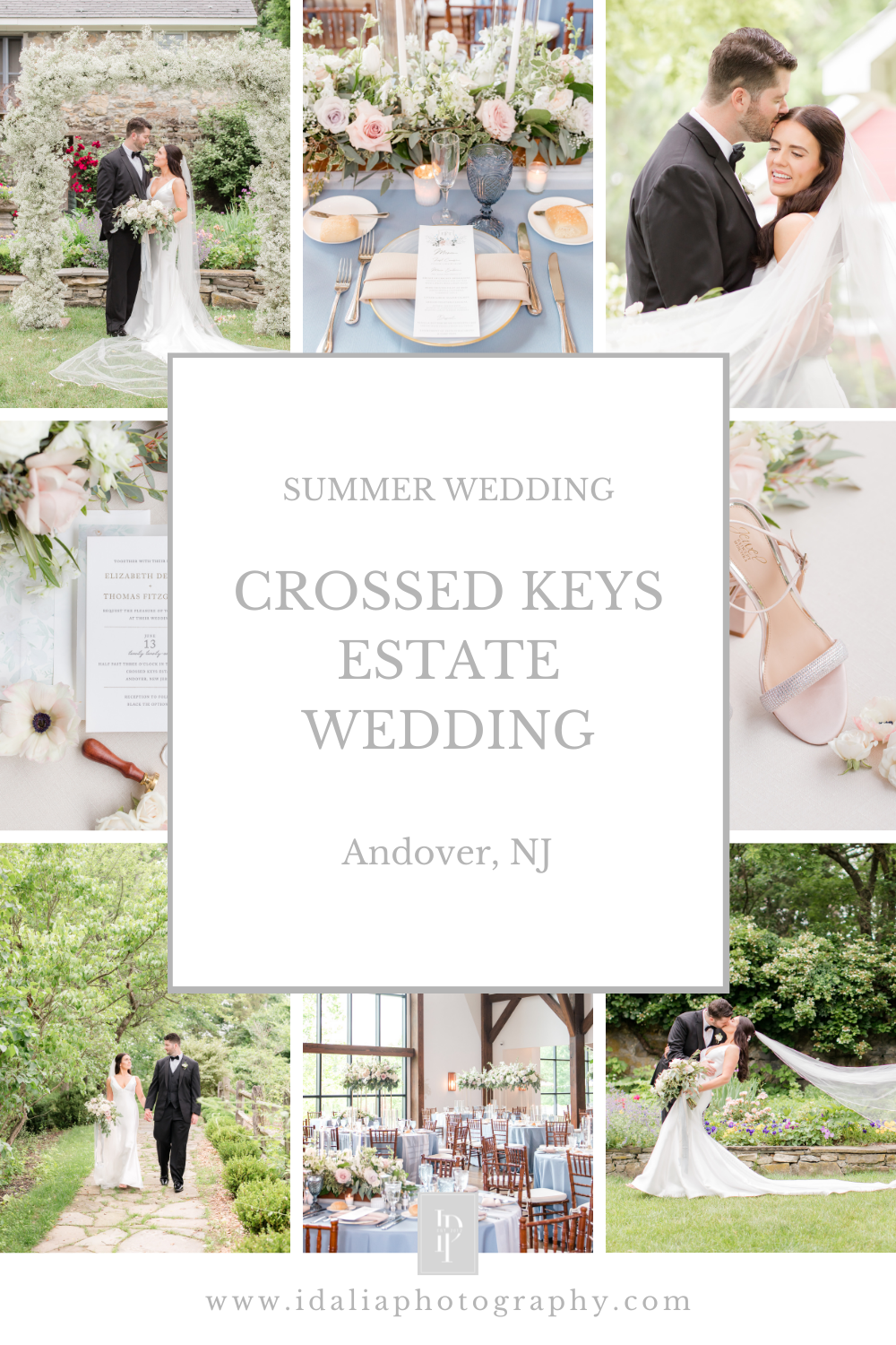 Crossed Keys Estate wedding in Andover NJ