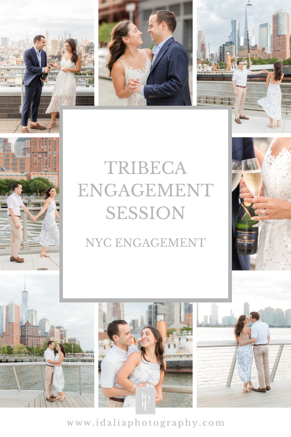 Tribeca Engagement Photos in NYC