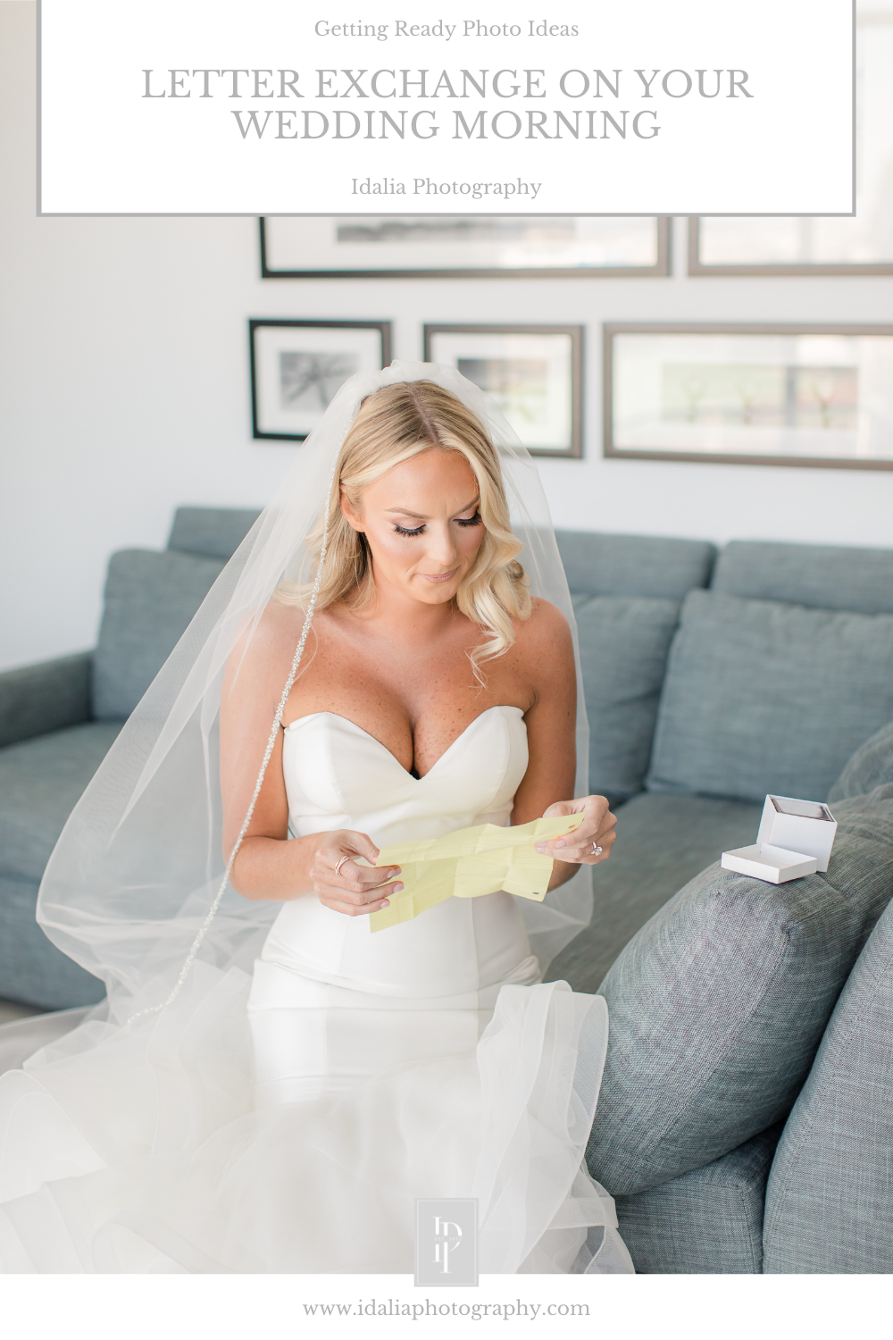 Tips for Letter Exchange on your Wedding Morning