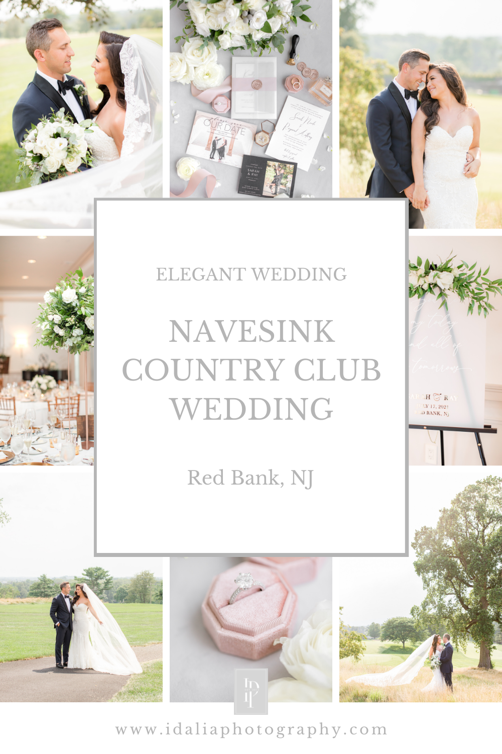 classic Navesink Country Club wedding