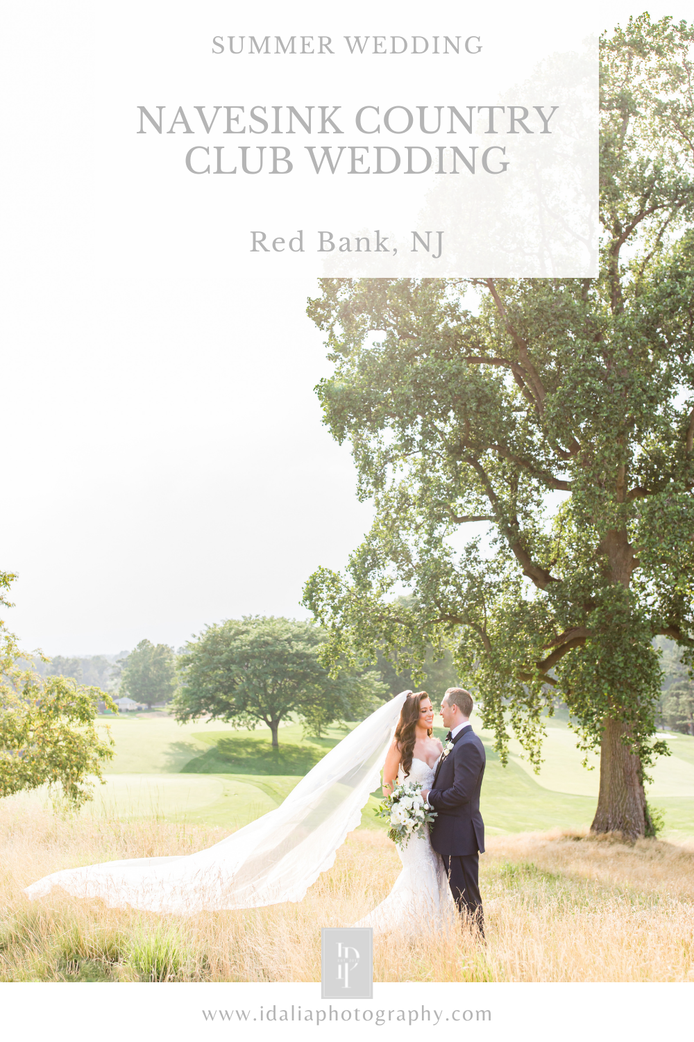 Elegant summer Navesink Country Club wedding in Red Bank, NJ