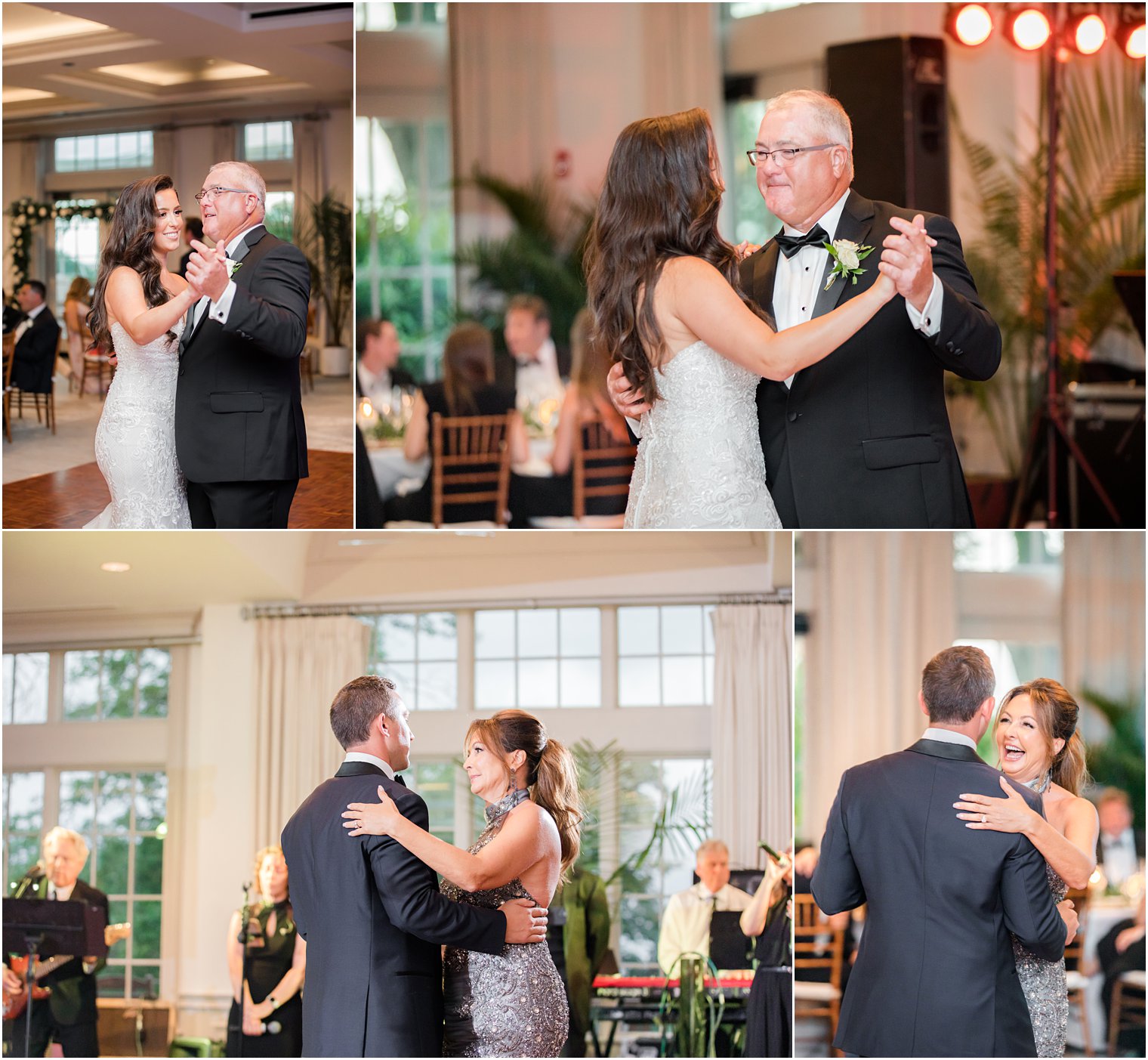 parent dances during Navesink Country Club wedding reception