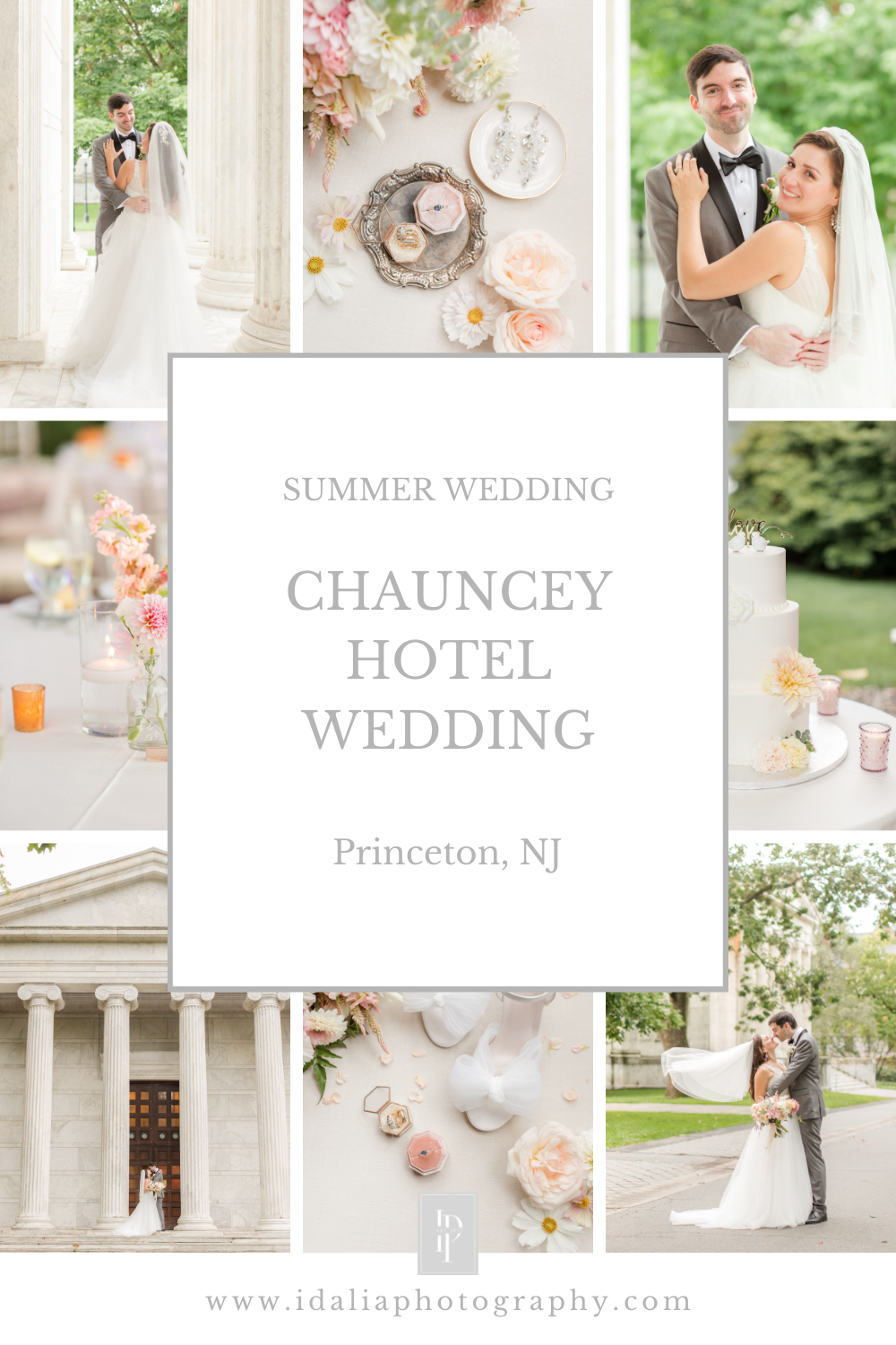 elegant rainy Chauncey Hotel wedding 