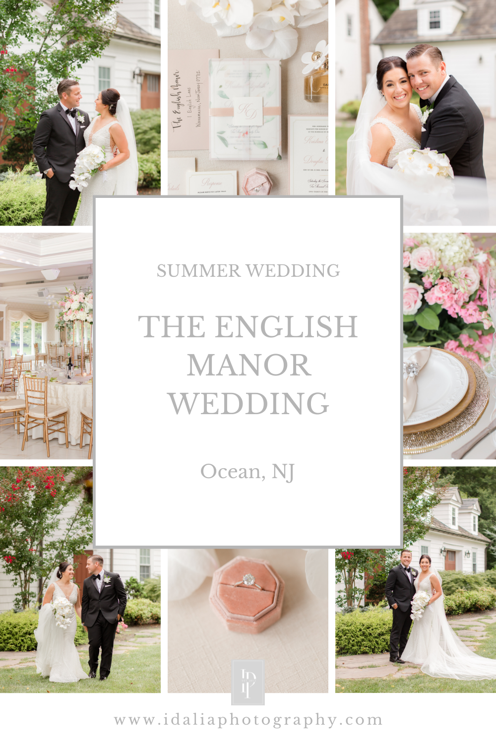 Romantic wedding at The English Manor photographed by Idalia Photogrpahy