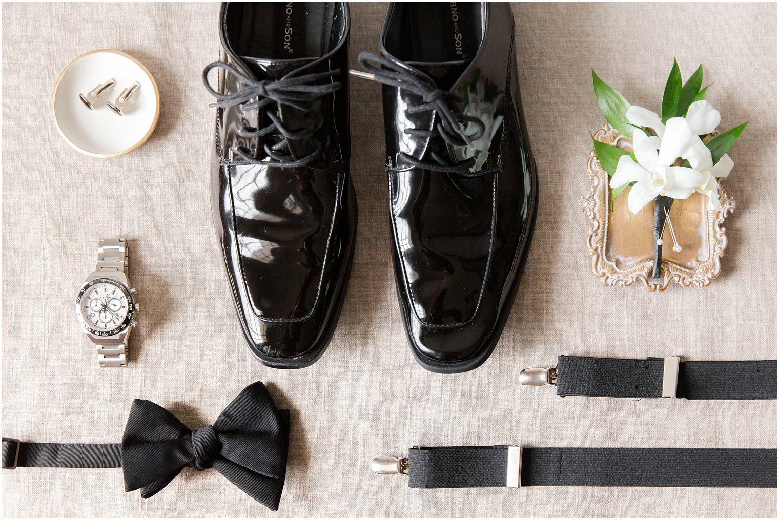 groom's classic details for Red Bank NJ wedding