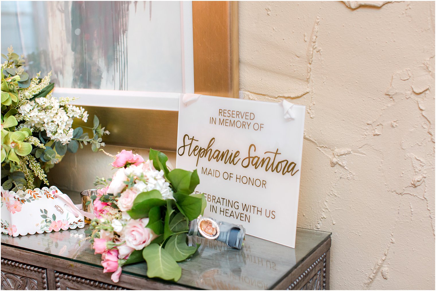 maid of honor memory sign 