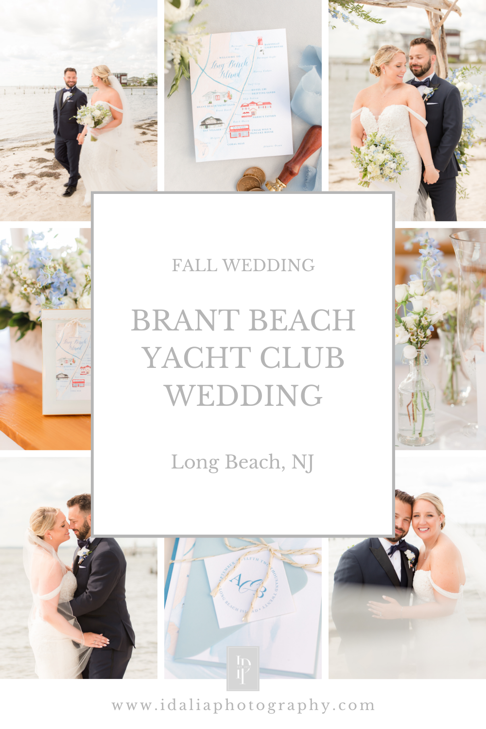 Brant Beach Yacht Club with light blue details 