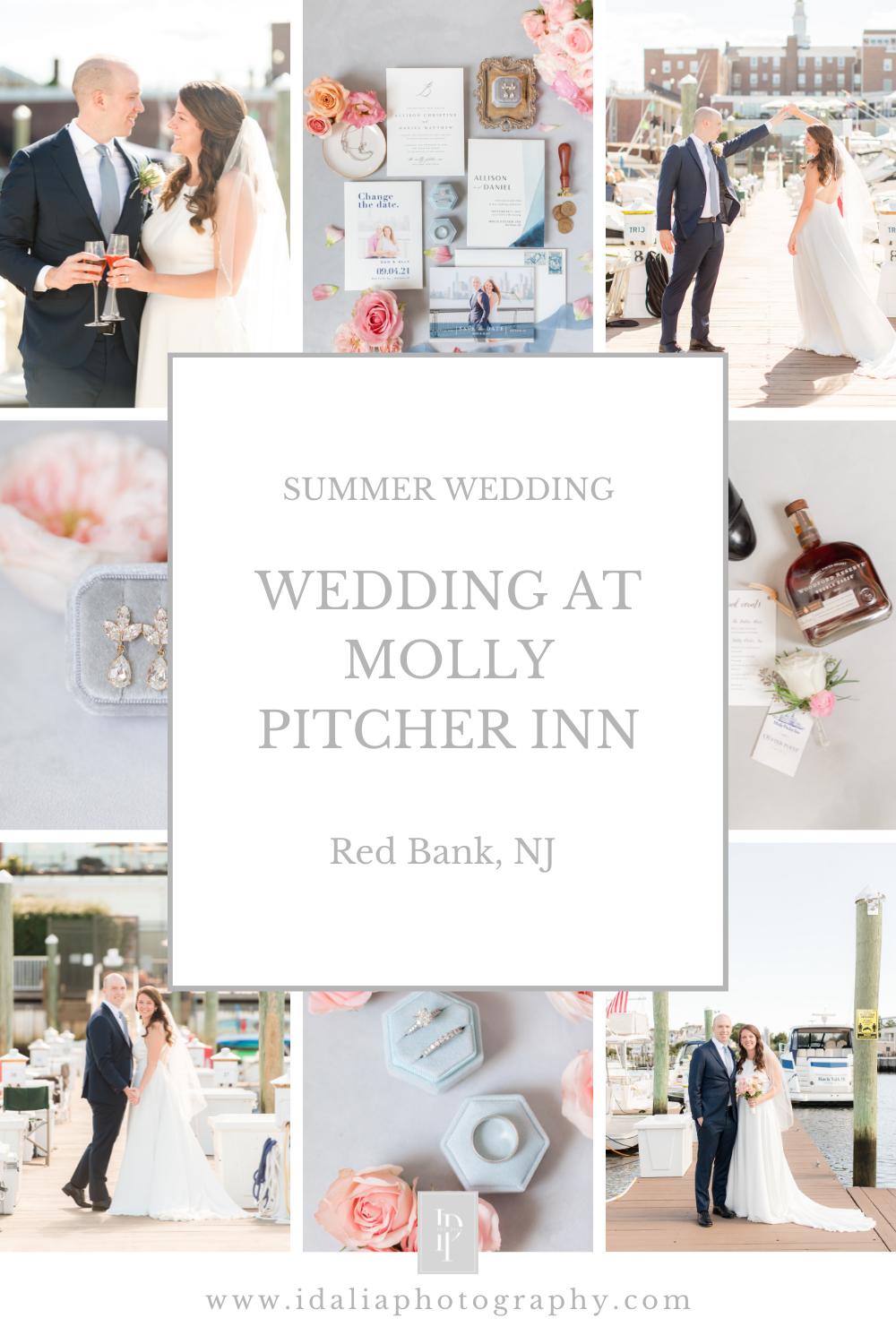 fall wedding at Molly Pitcher Inn in Red Bank NJ
