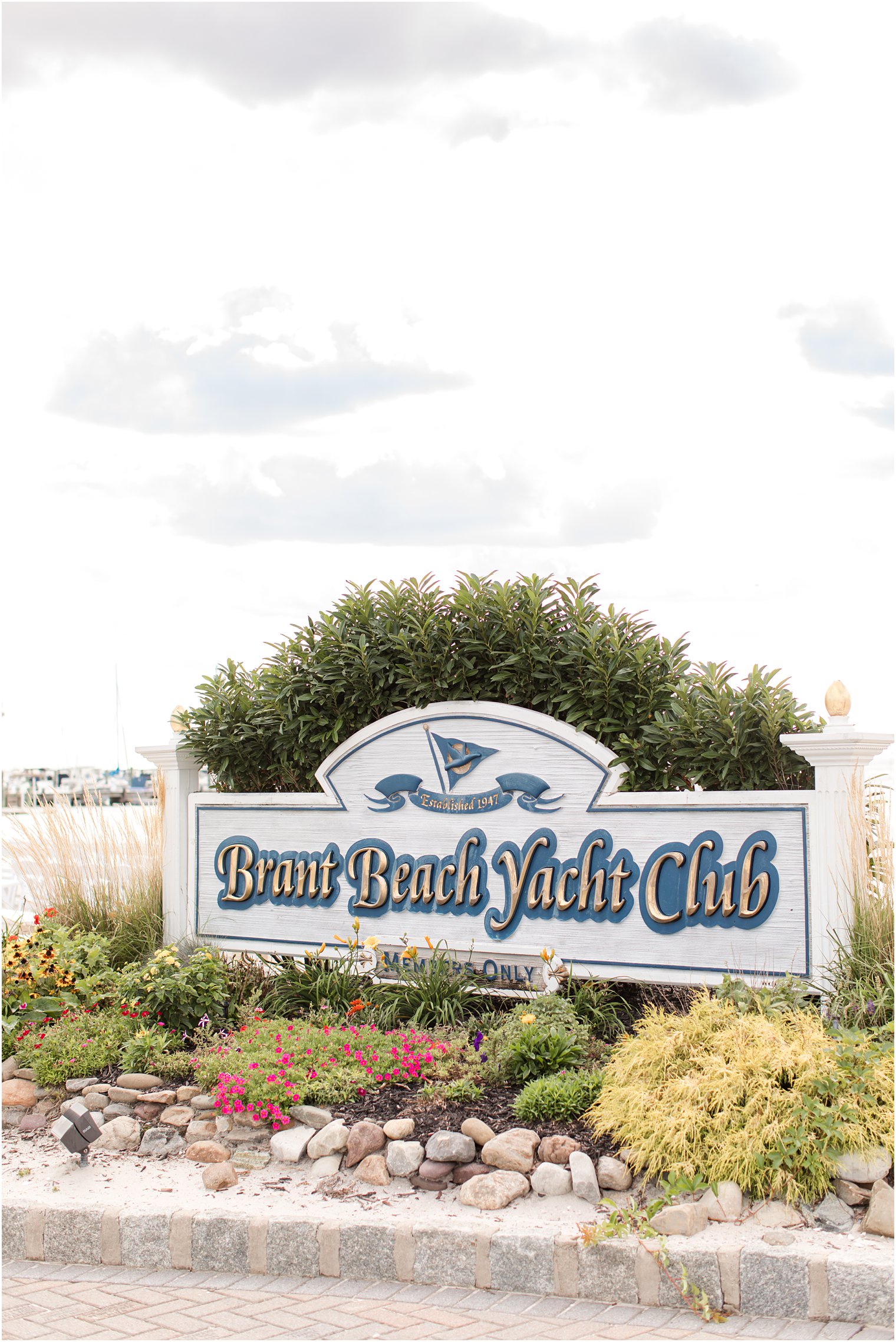 Brant Beach Yacht Club Wedding day in New Jersey 