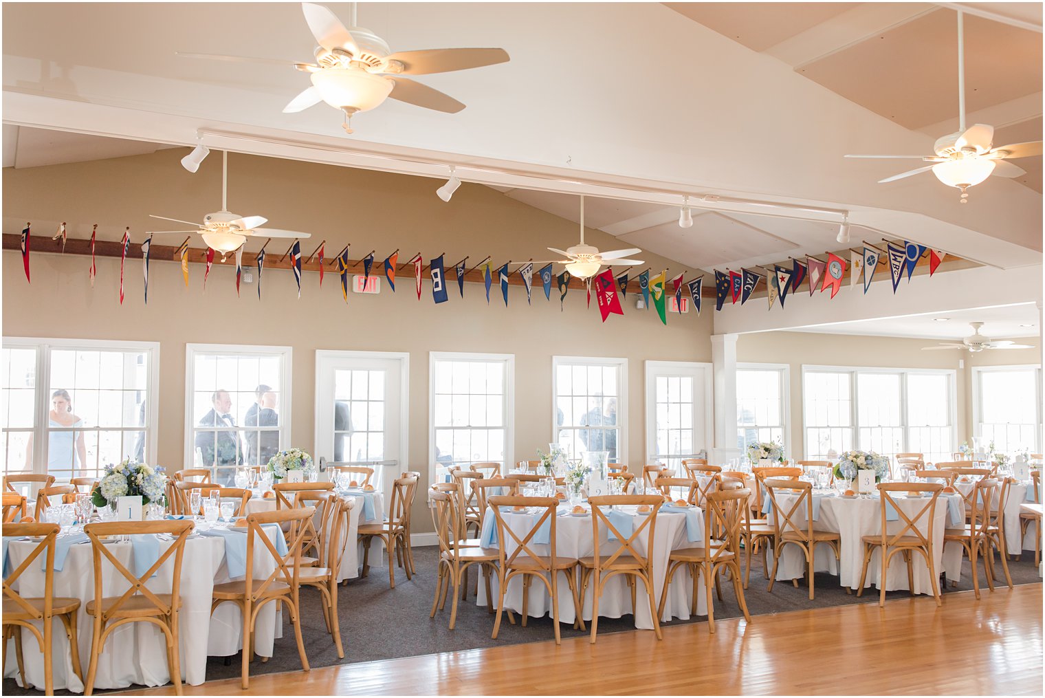 Brant Beach Yacht Club wedding reception details 